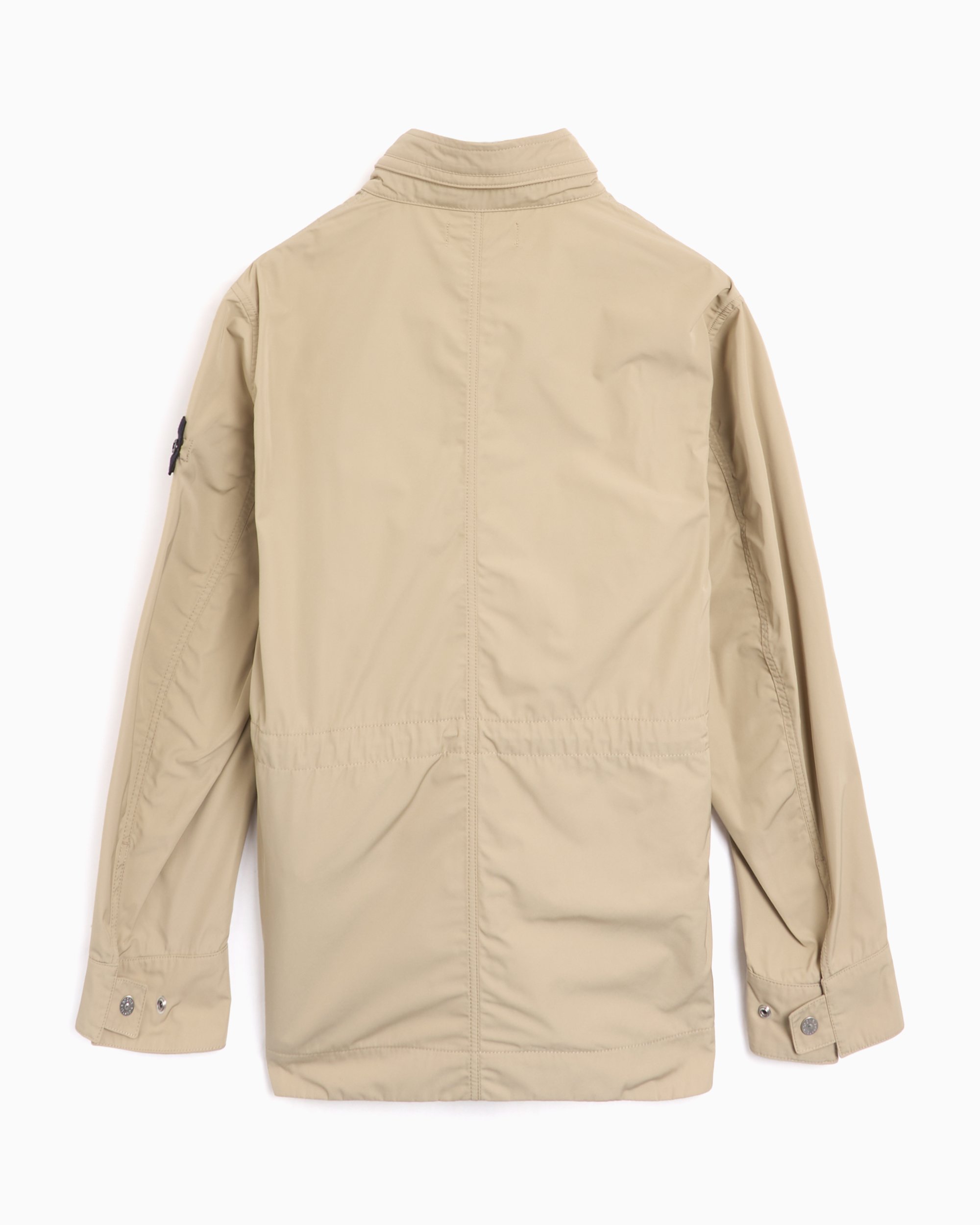 Stone Island Men's Field Jacket Beige K1S154100007S0026 Stone Island Men's Field Jacket Beige K1S154100007S0026