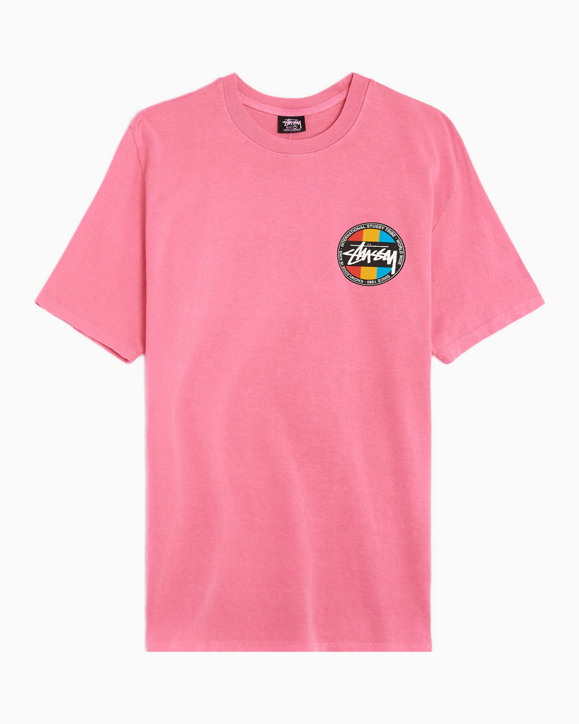 Camiseta stussy rosa store