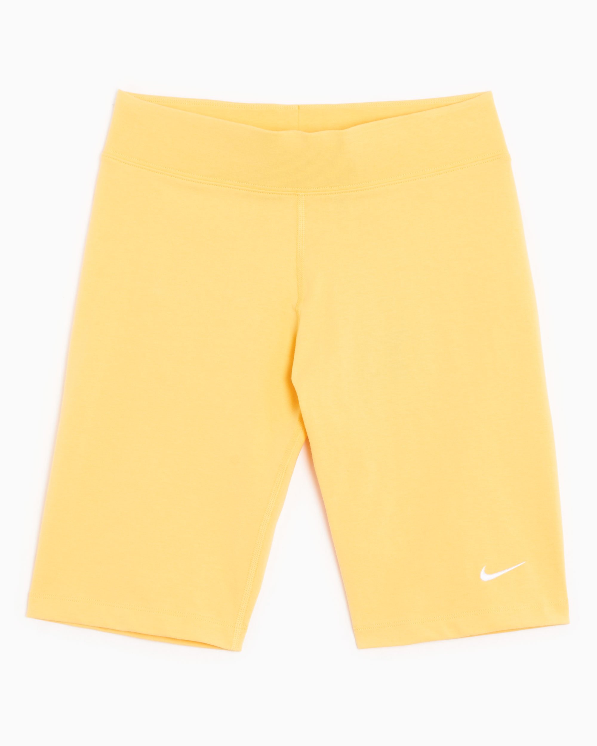 Nike Sportswear Essential Women s Mid Rise Bike Shorts Giallo