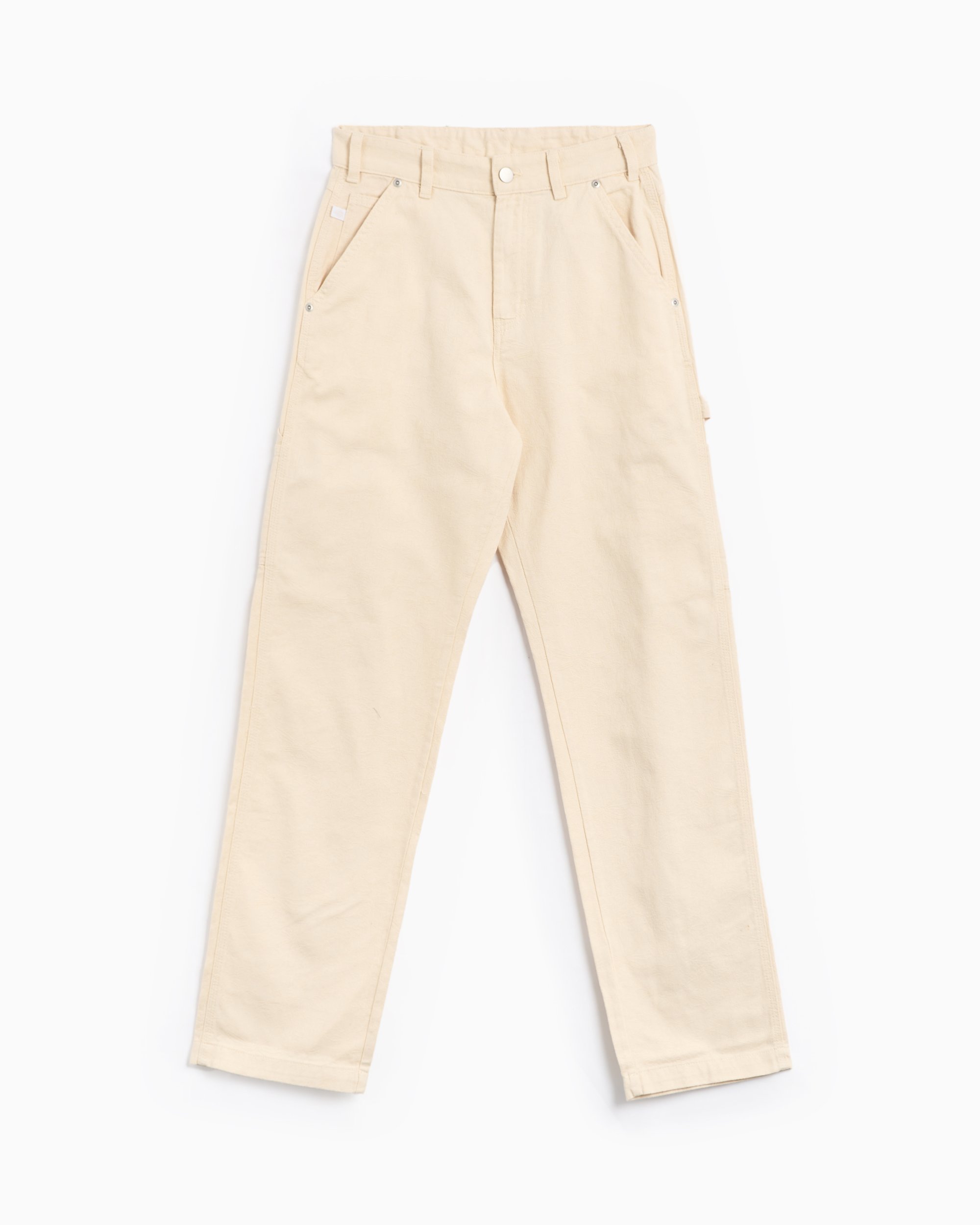 Dickies Tonal Men's Jacquard Painters Pants Wit DK0A4Z2ETJN1