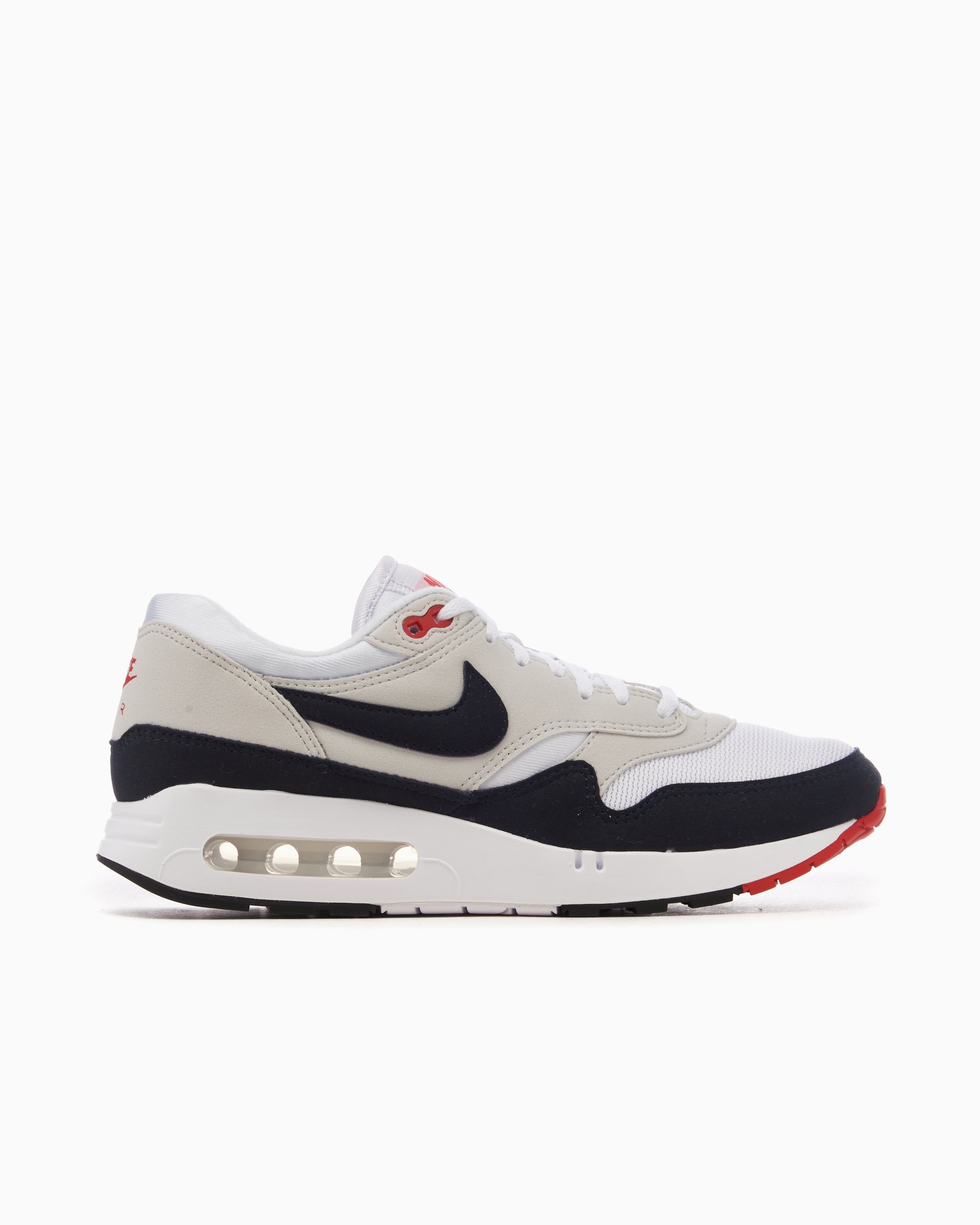 Air max 1 red black white hotsell