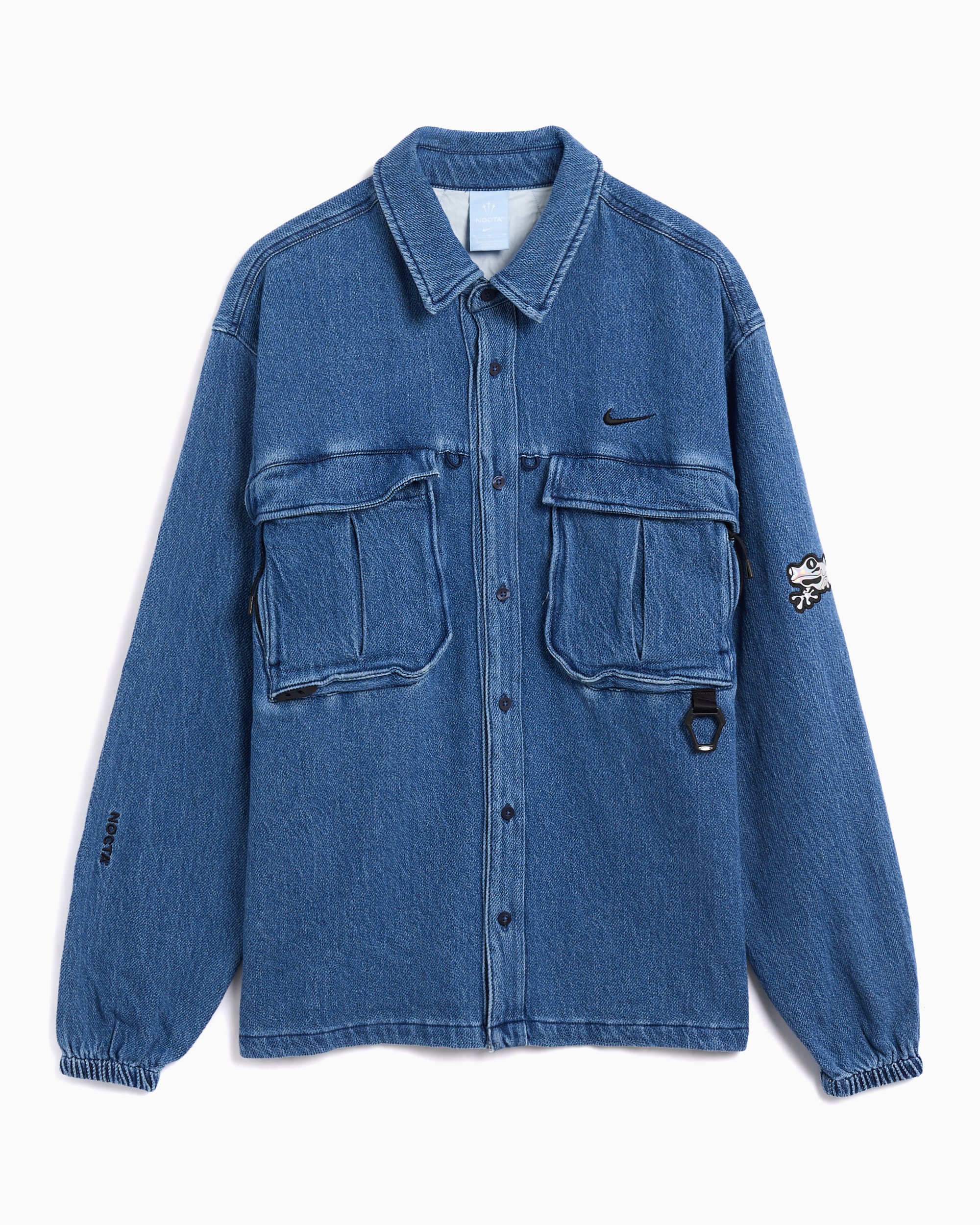 Nike x Drake NOCTA Opal Relaxed Overshirt voor heren Blauw FZ3260