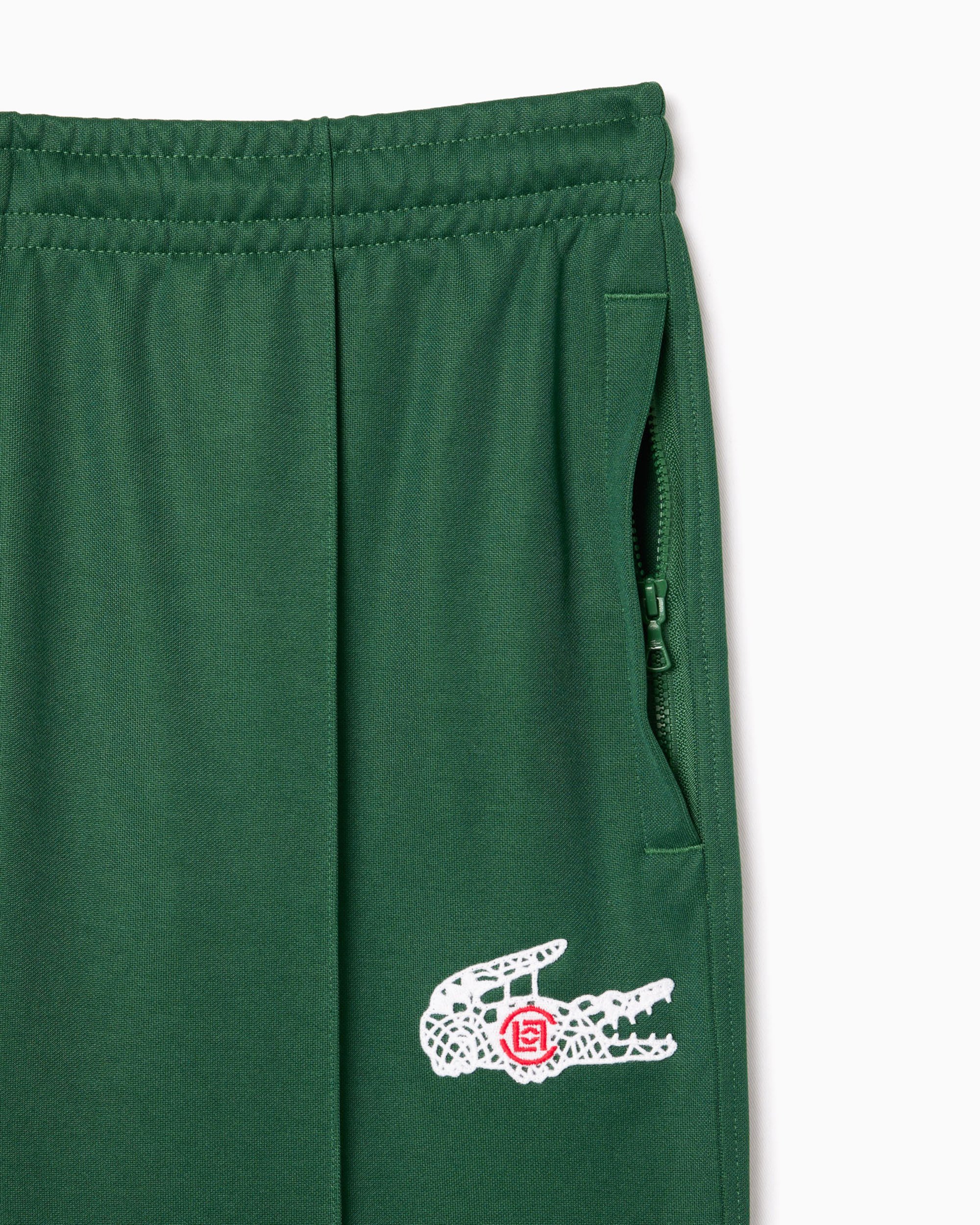 Lacoste x CLOT Unisex Sweatpants Grun XH3176 00 132 FOOTDISTRICT