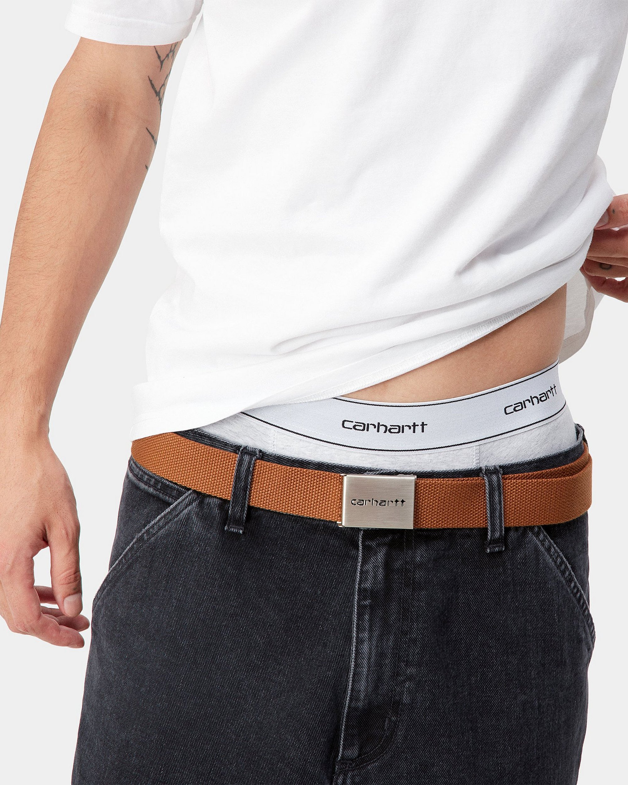 Carhartt WIP Cotton Trunks Boxer (2 Pack) Weiß I029375-931XX