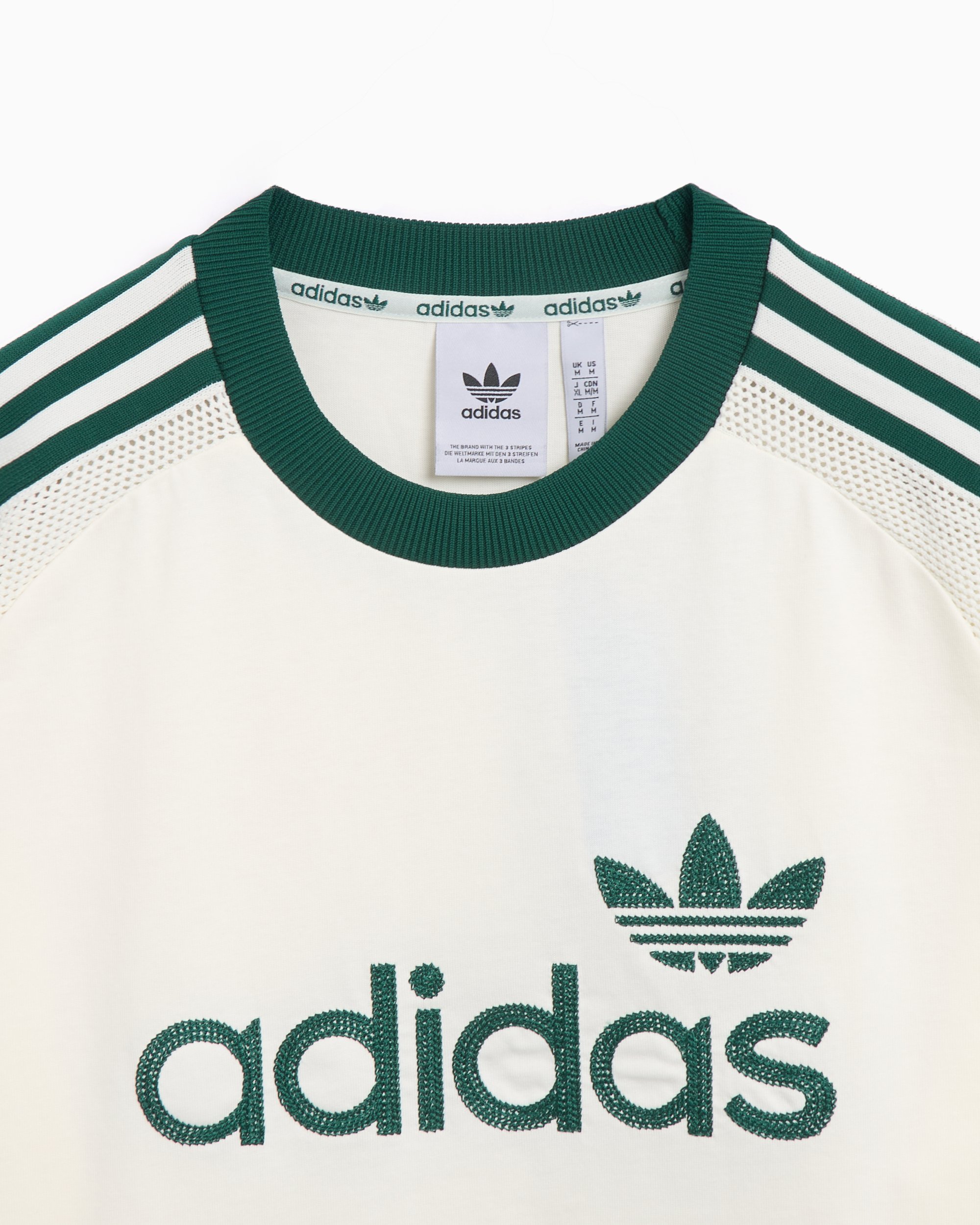 ●ADIDAS● Adidas Premium Knitted T-Shirt T-shirts homme adidas Premium Knitted Tee White/ Off White