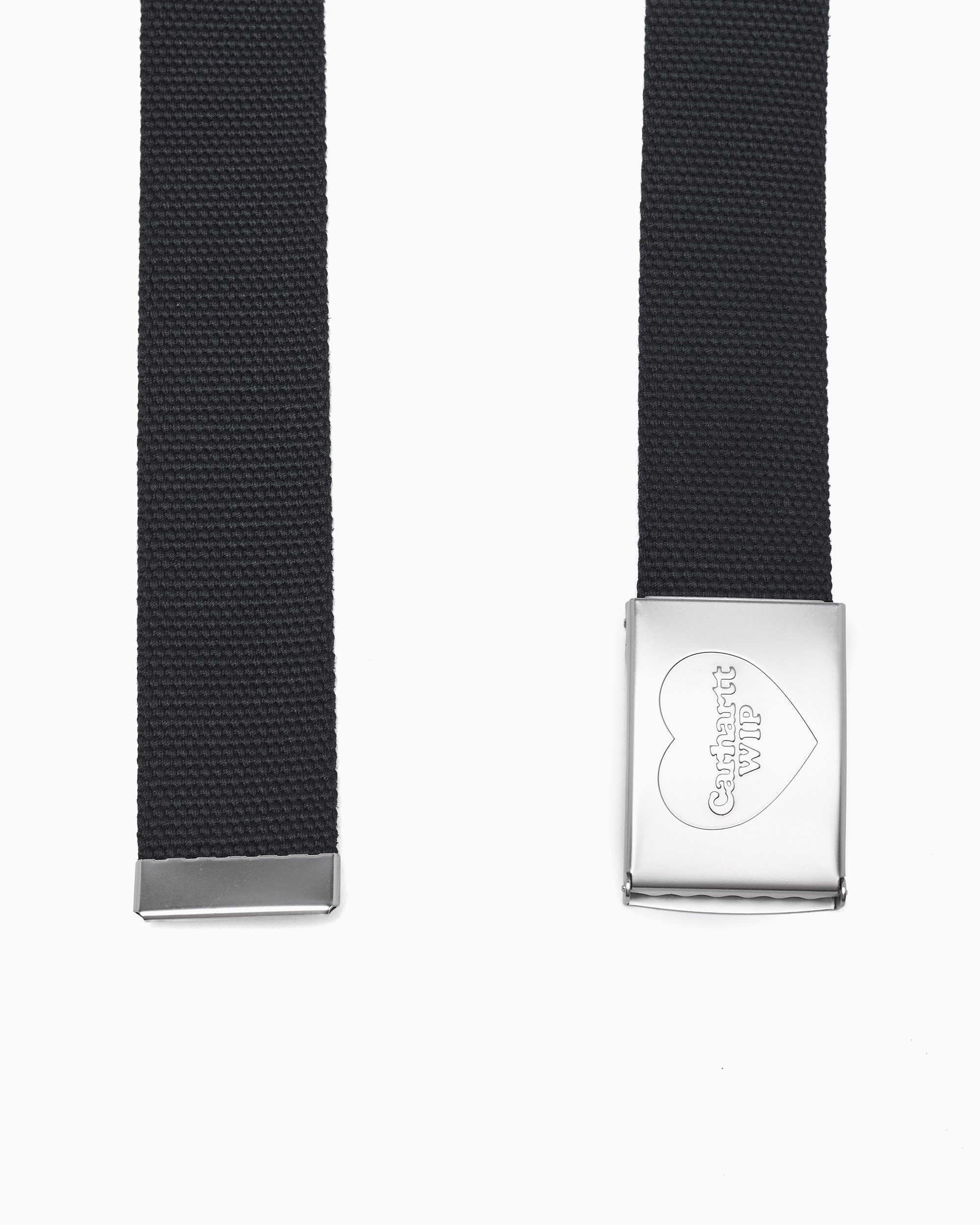 Carhartt WIP Heart Clip Unisex Belt Black I034631-0M4XX