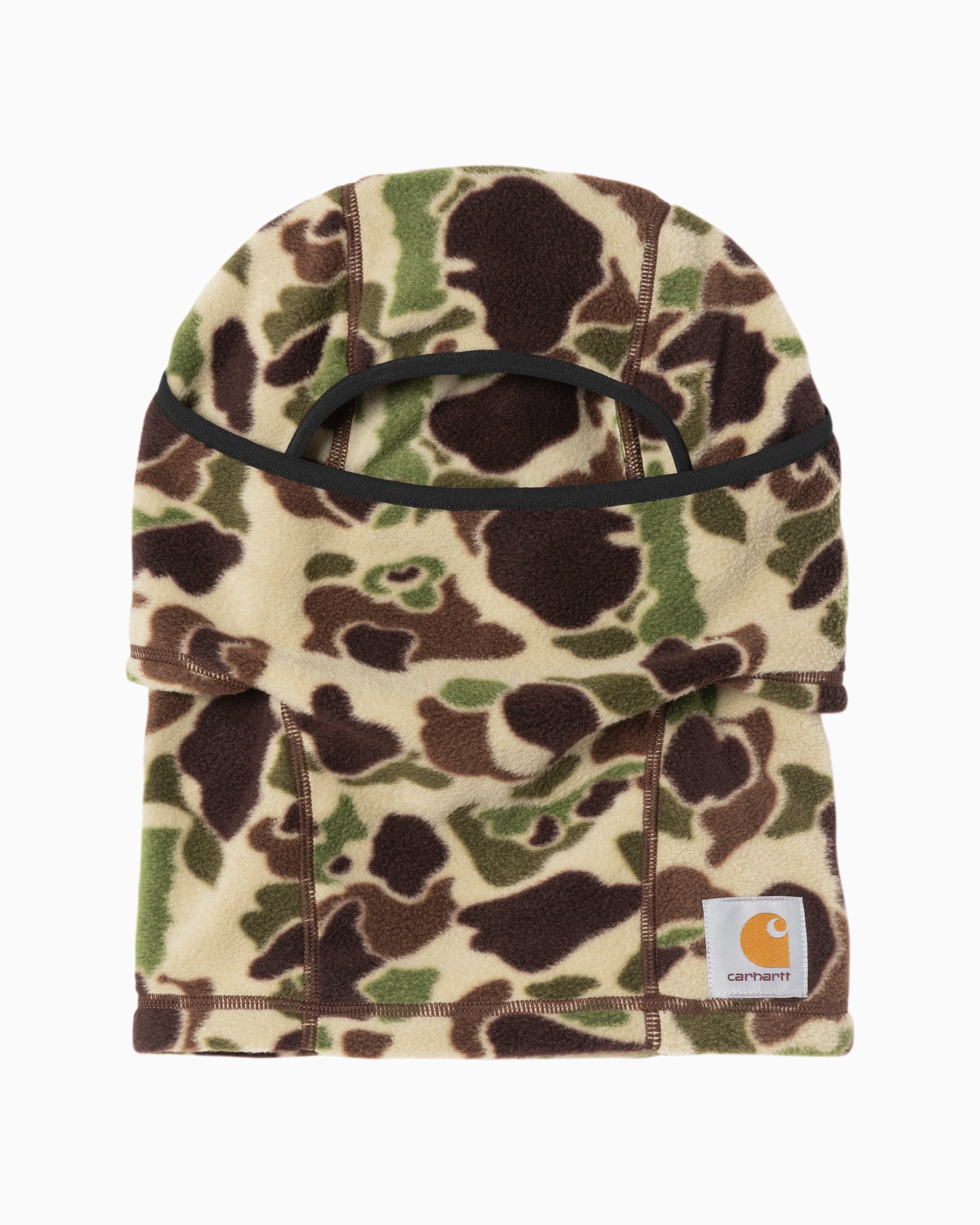 Carhartt WIP Expedition Camo Balaclava Unisex Beanie Brown