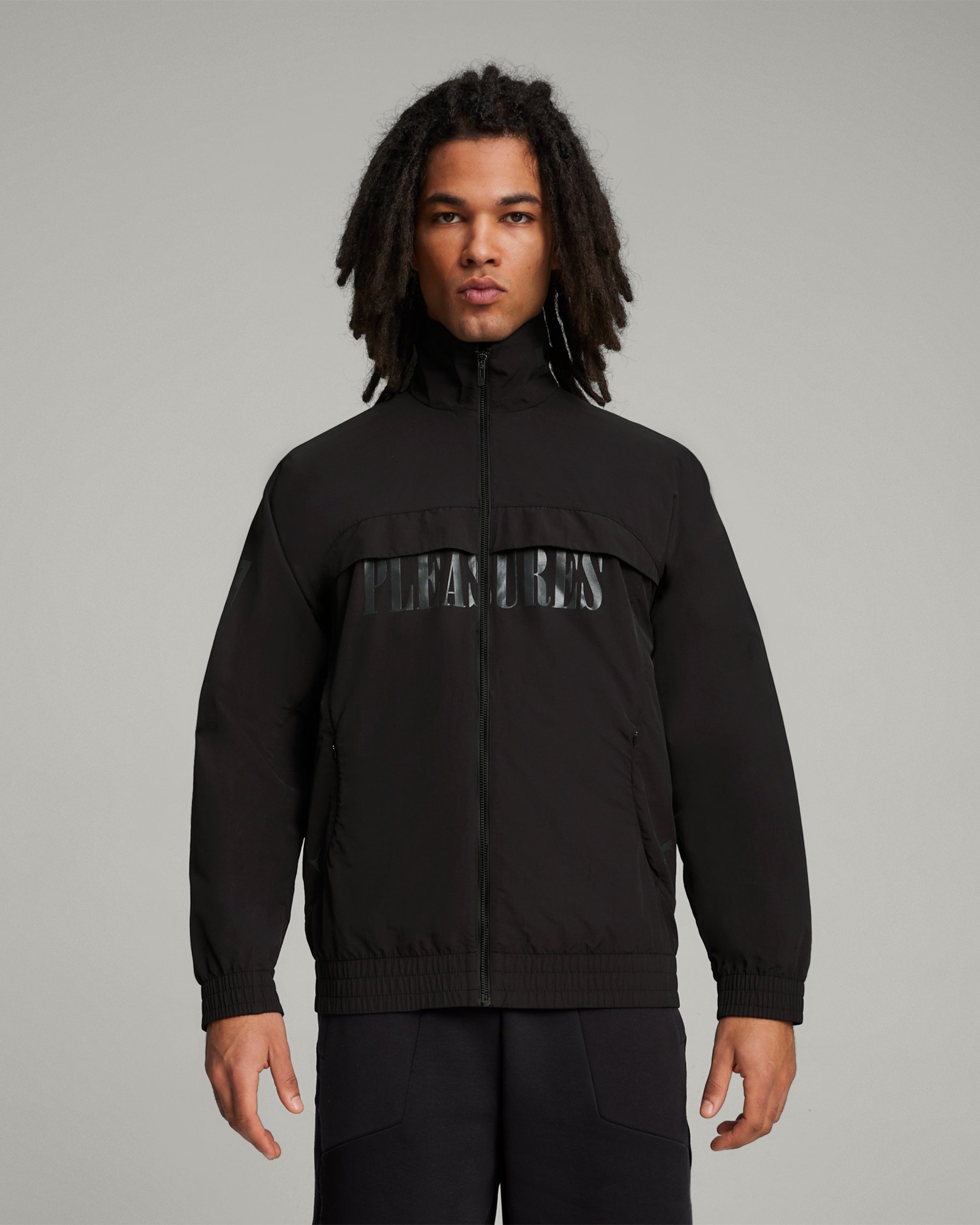 Puma x Pleasures Cellerator Men's Track Jacket Black 624095-01