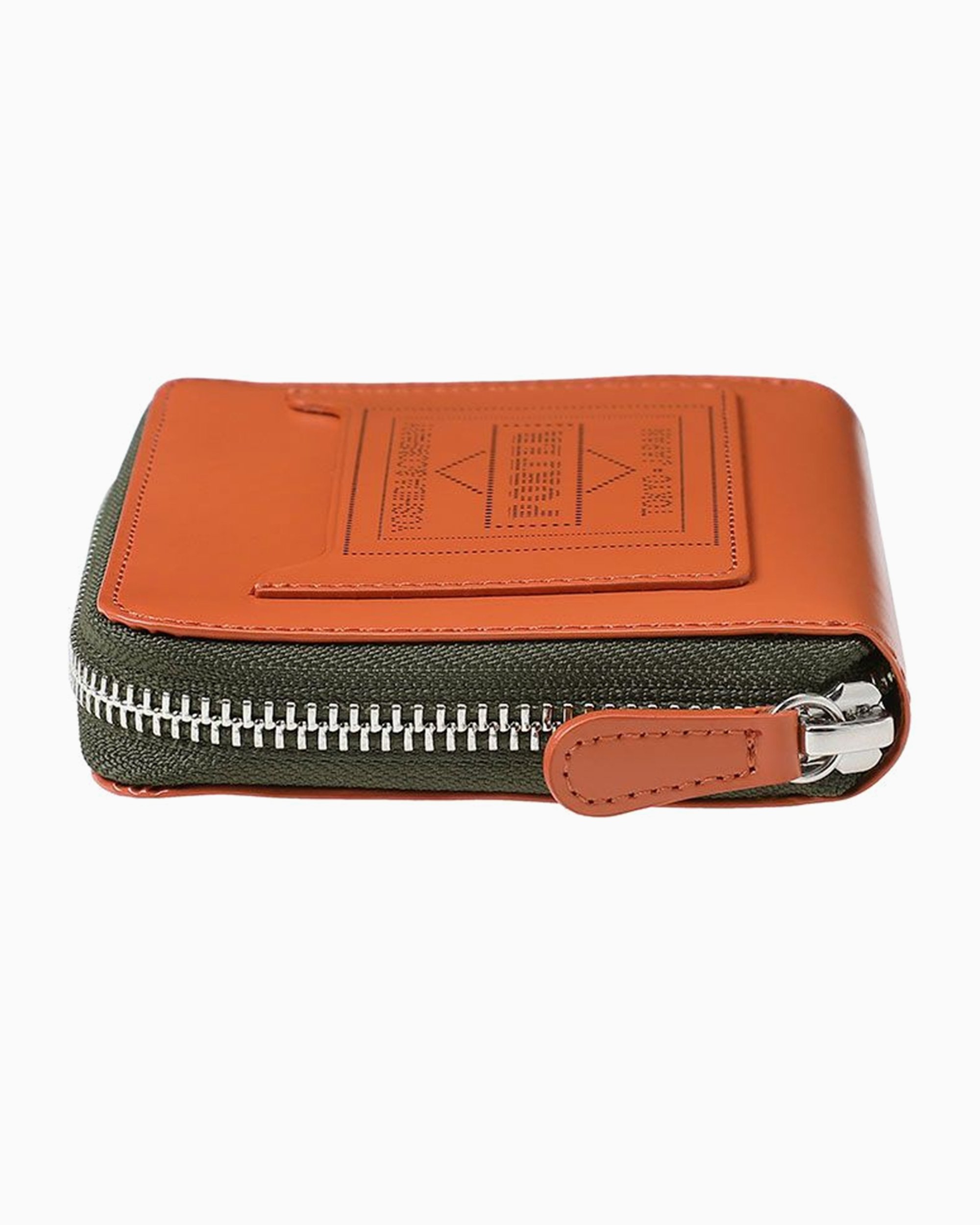 Porter-Yoshida & Co. PS With Zipper Unisex Wallet Orange 384-02951