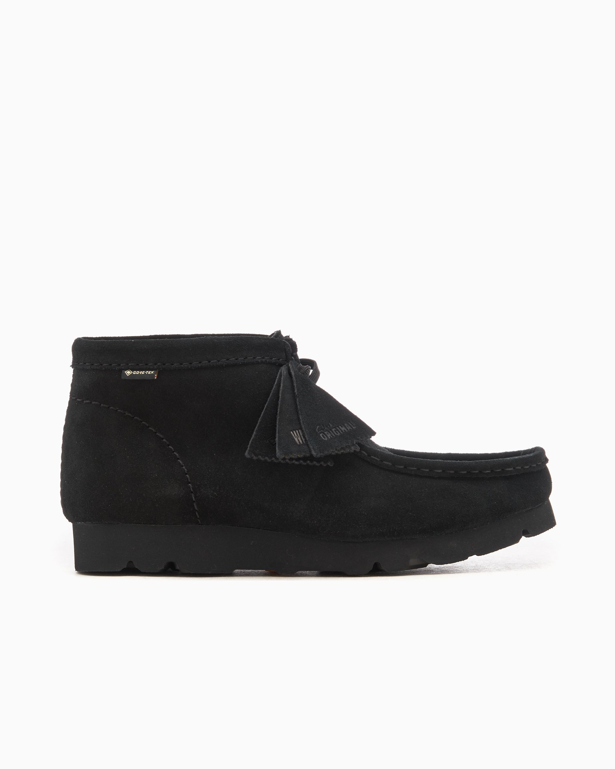 Clarks Wallabee Boot Gore-Tex Vibram Black 26179256 | FOOTDISTRICT