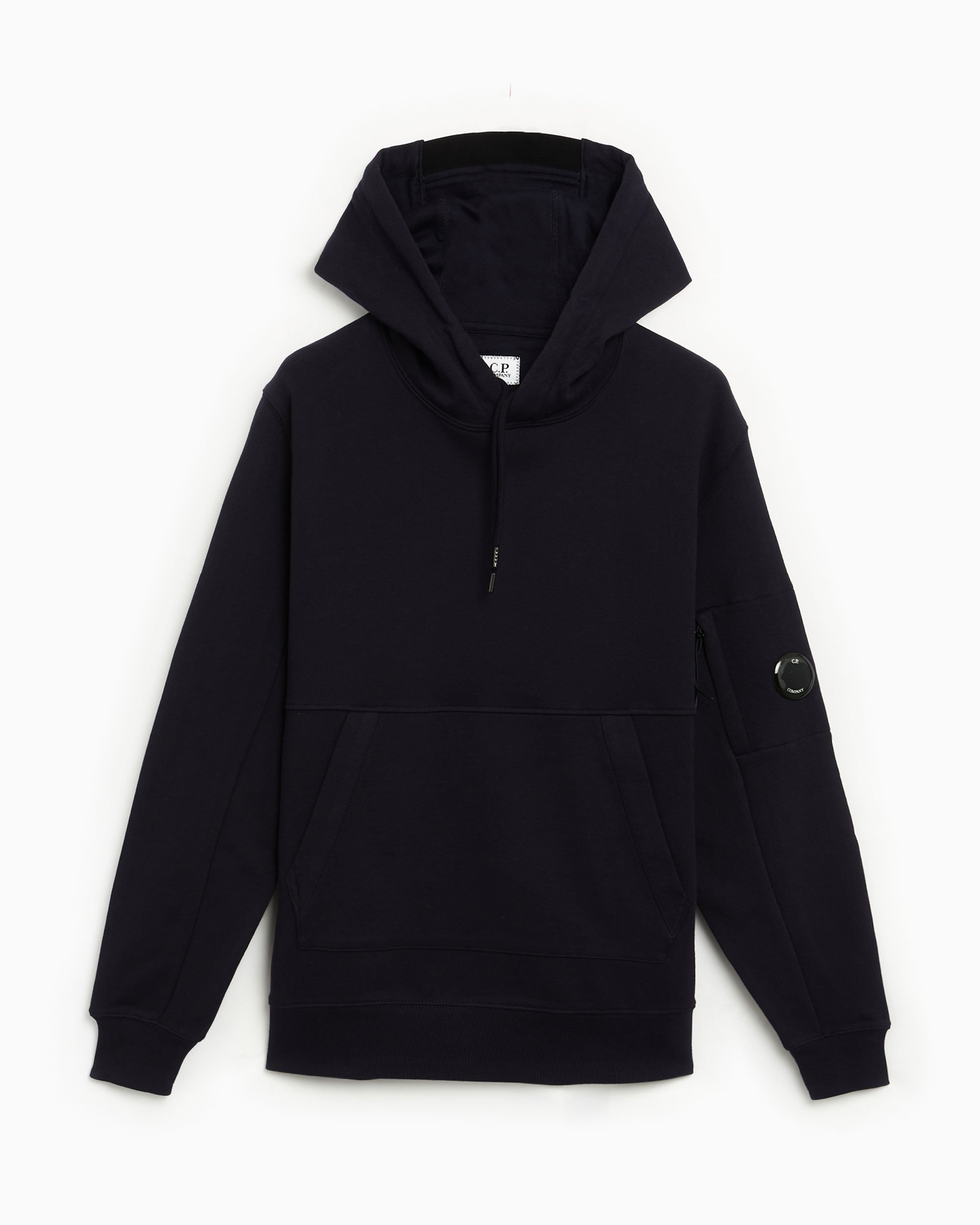CP Company Logo Men s Hoodie Blue 16CMSS023A005086W 888 Buy