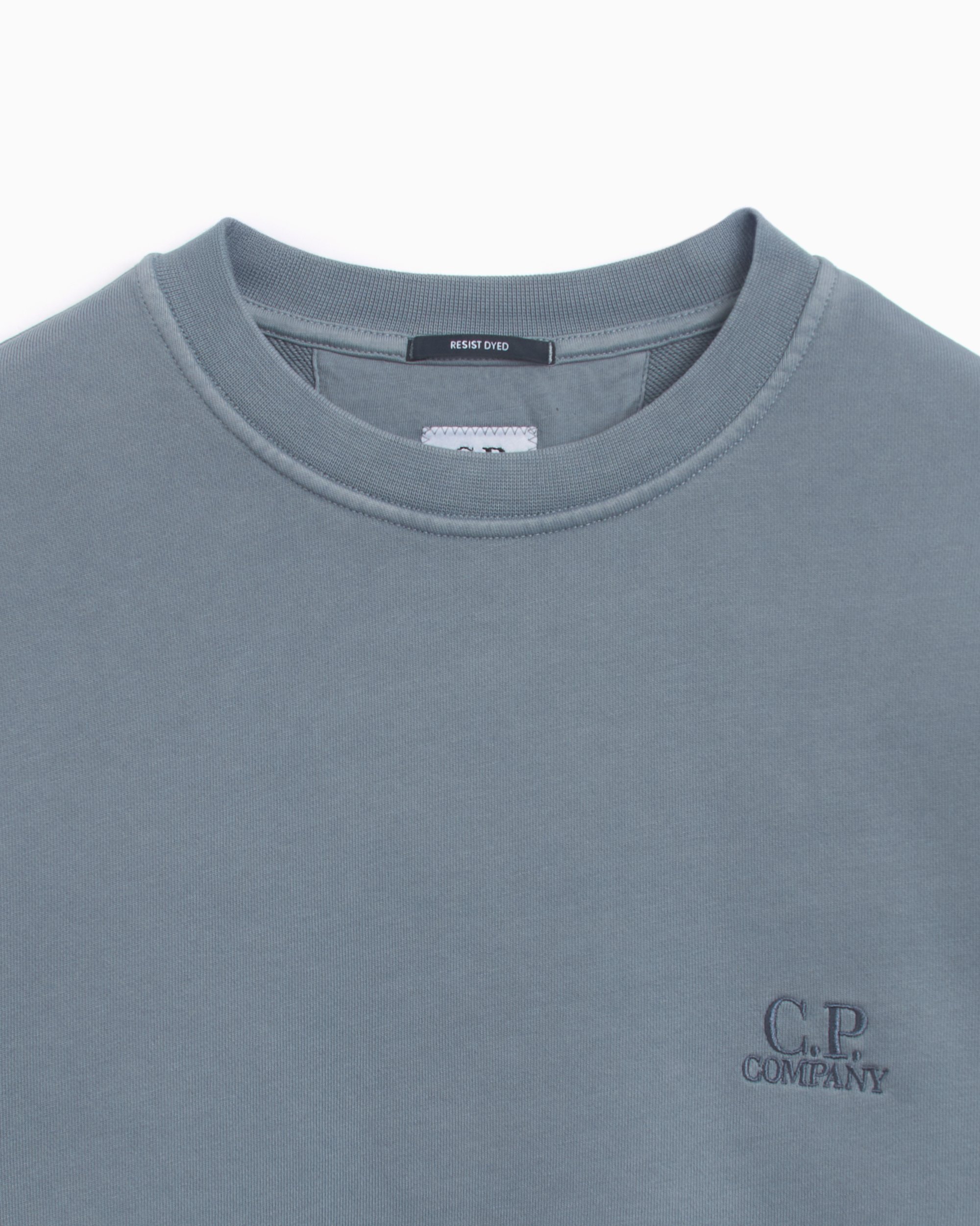 CP Company Logo Men's Fleece Sweatshirt Blue