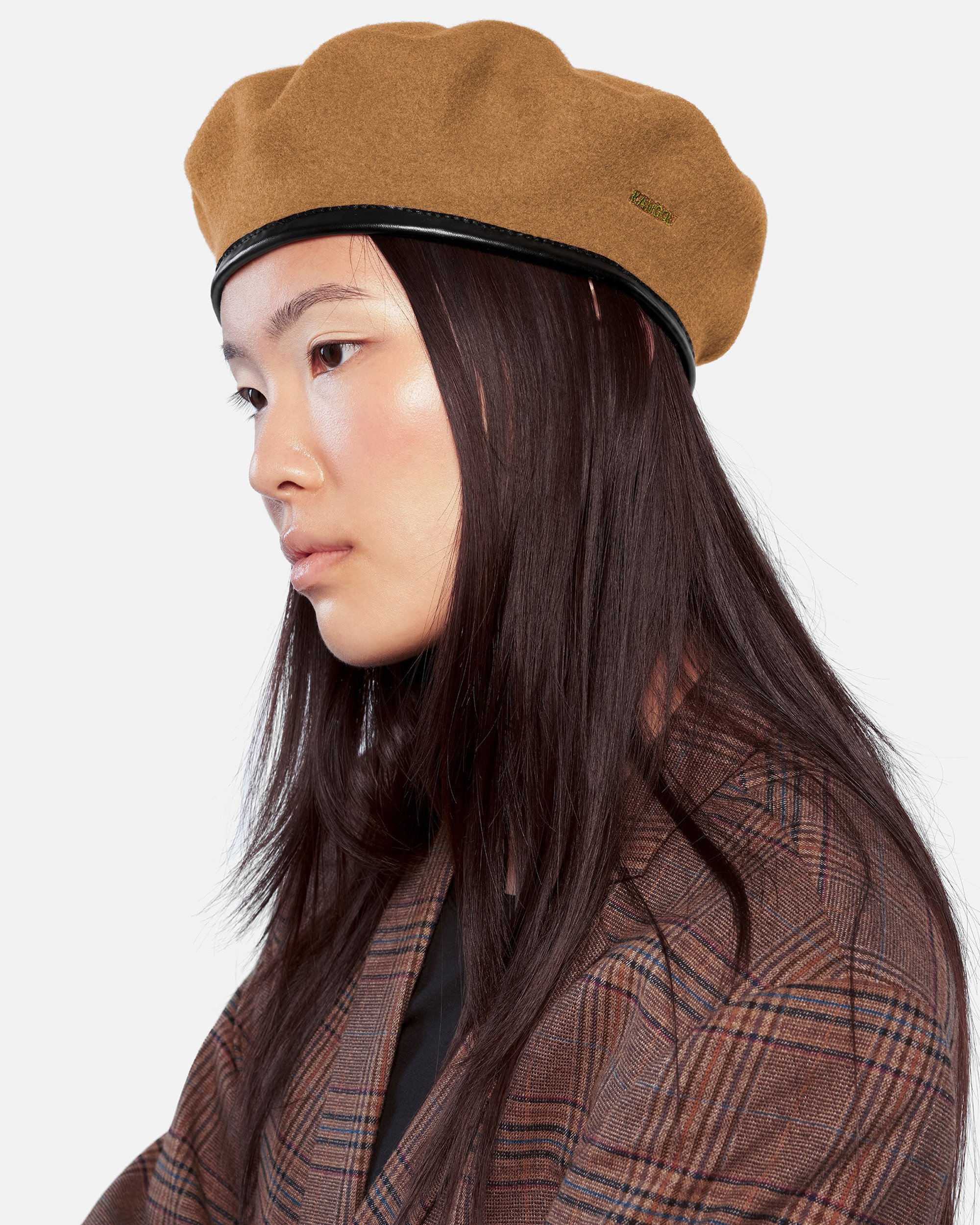 帽子 BERET / BROKEN WOOL / BROWN HEATHER M/L 帽子 BERET / BROKEN WOOL / BROWN HEATHER M/L 帽子 BERET / BROKEN