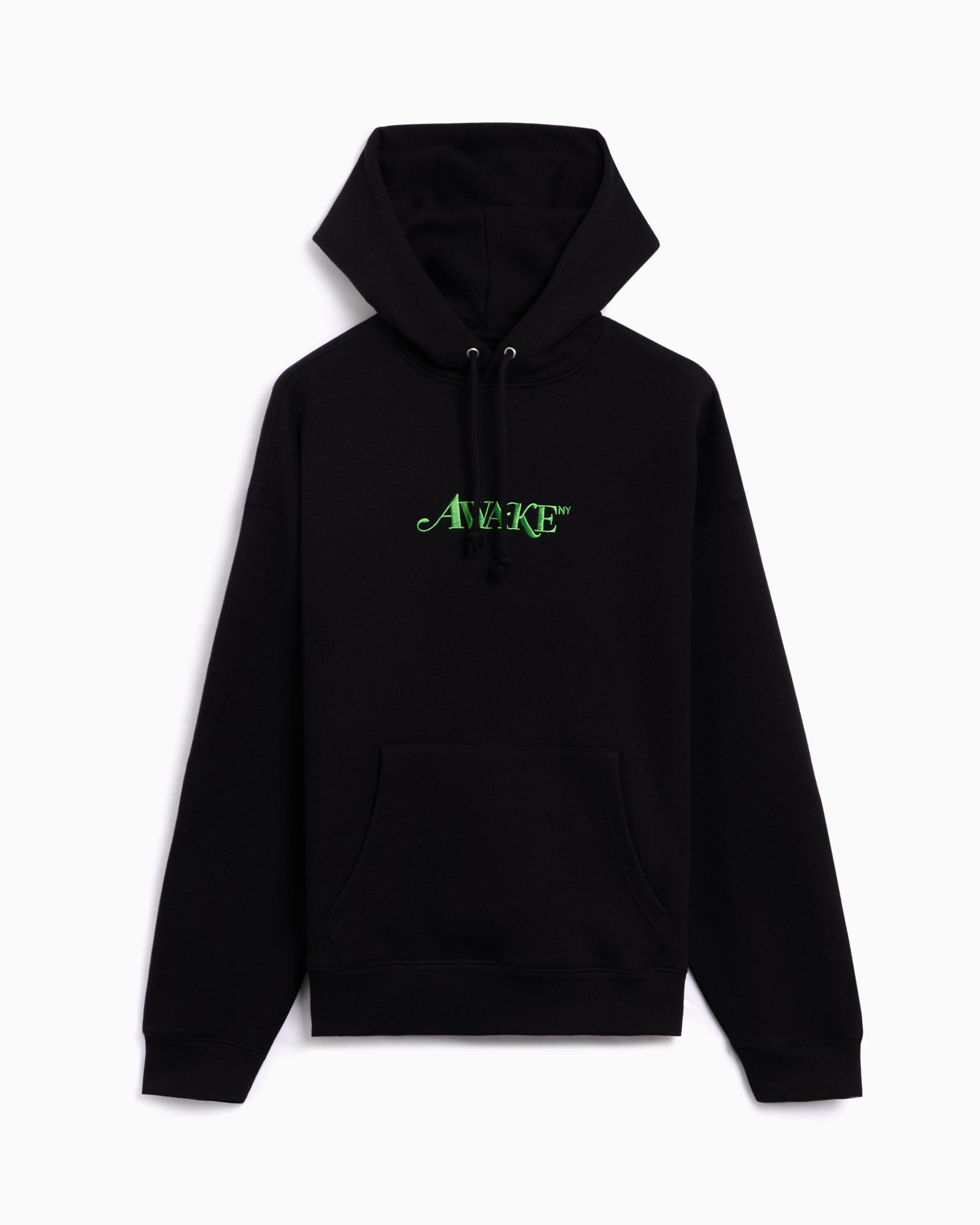 Awake NY Classic Logo Men's Hoodie Black AWK-SP25-HD002-BL