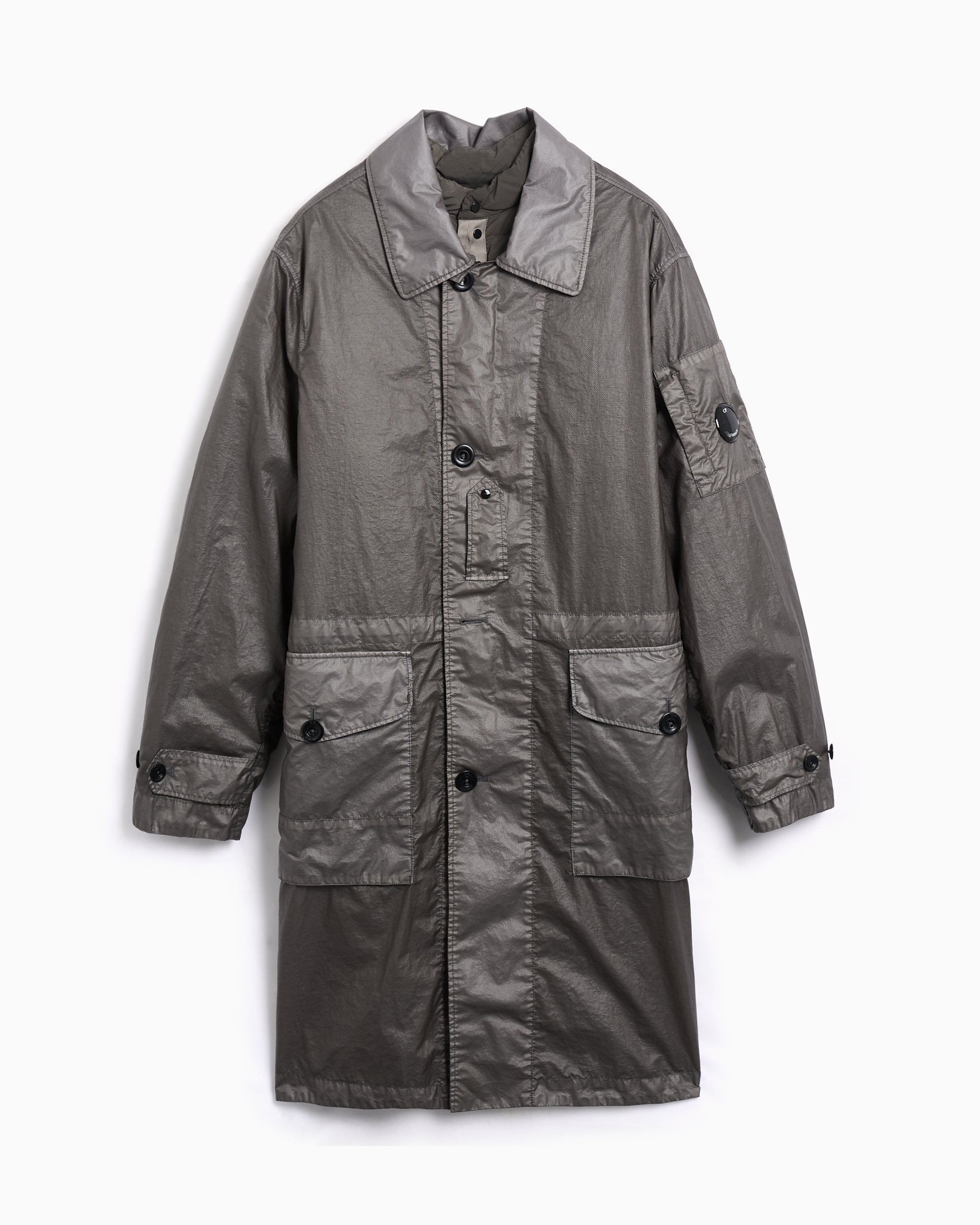 CP Company Opal Lens Detachable Men's Anorak Gray