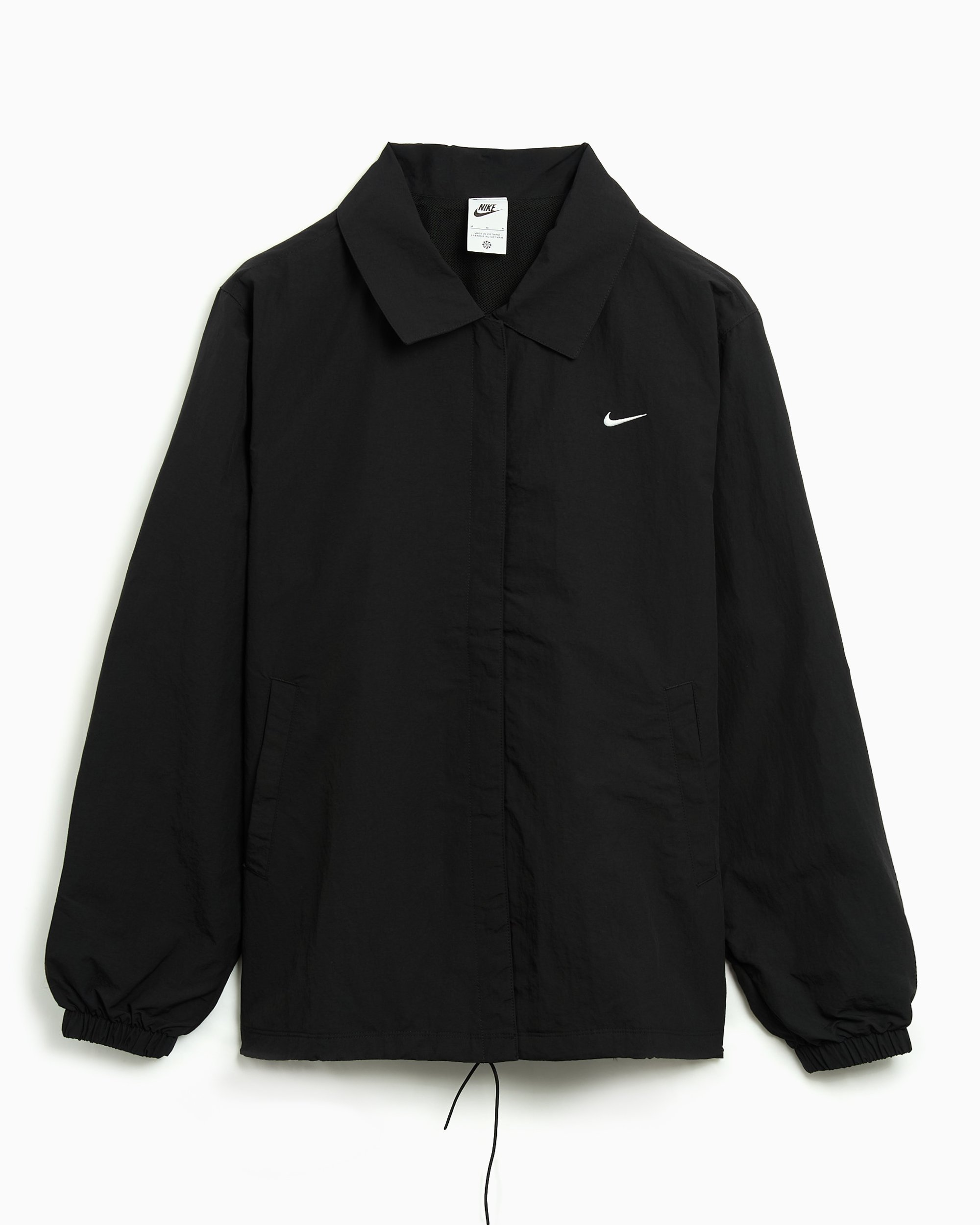 Nike Sportswear Essential Women s Woven Jacket Black FV7560 010 FOOTDISTRICT