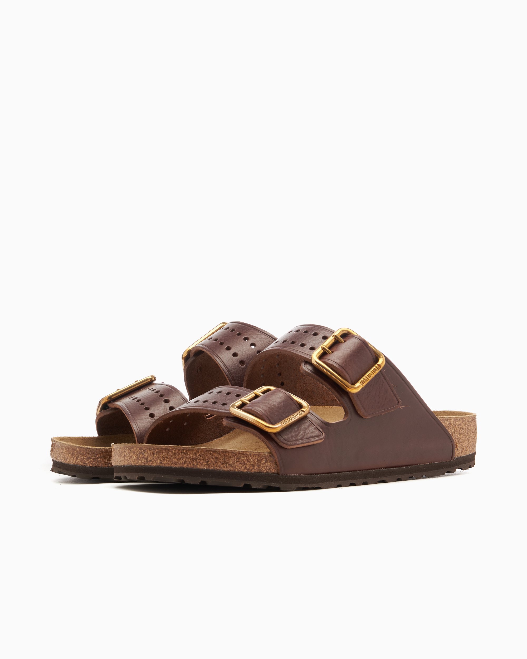 BIRKENSTOCK Arizona Bold Natural Leather Regular Braun 1022605 |  FOOTDISTRICT