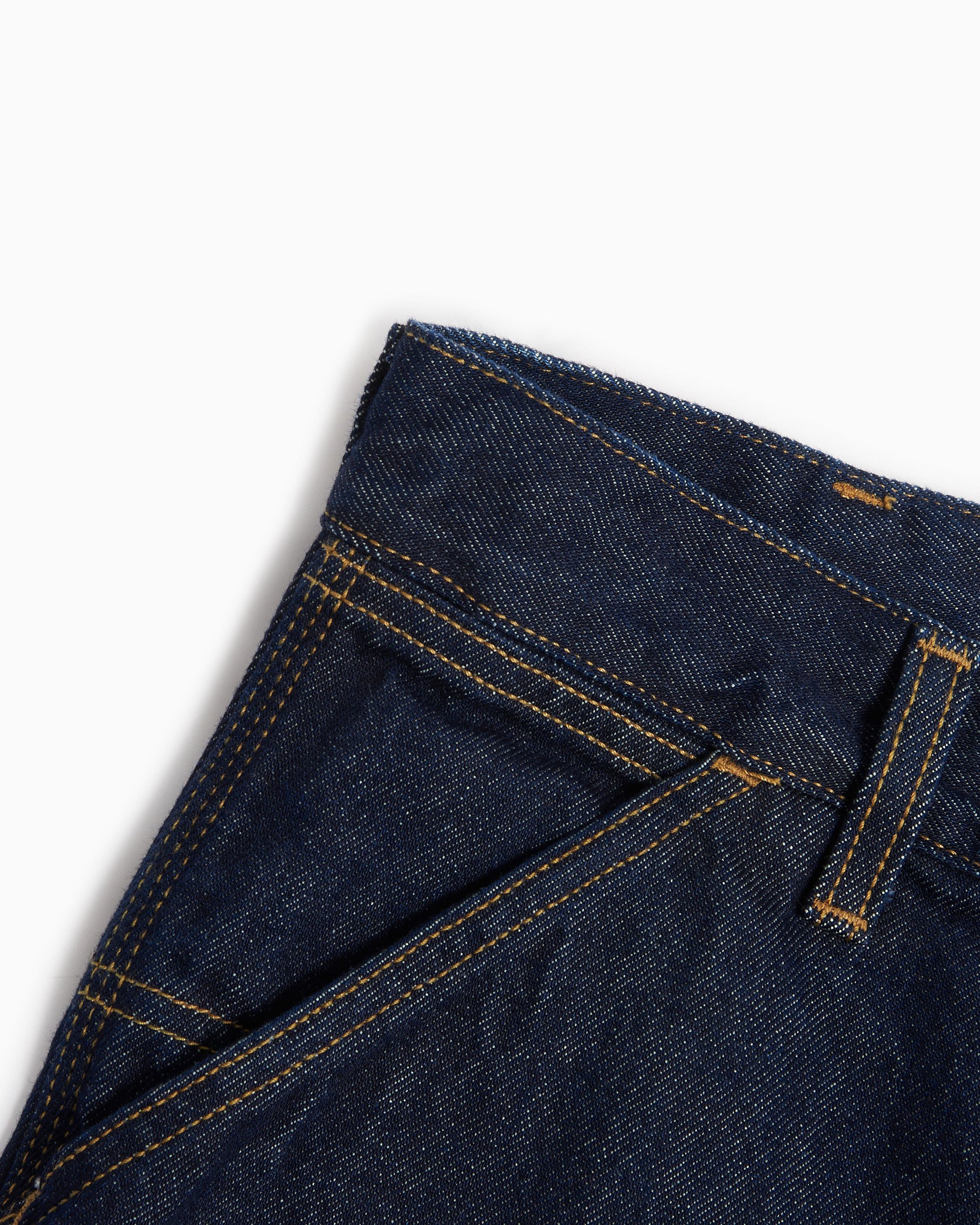 Carhartt raw discount denim jeans