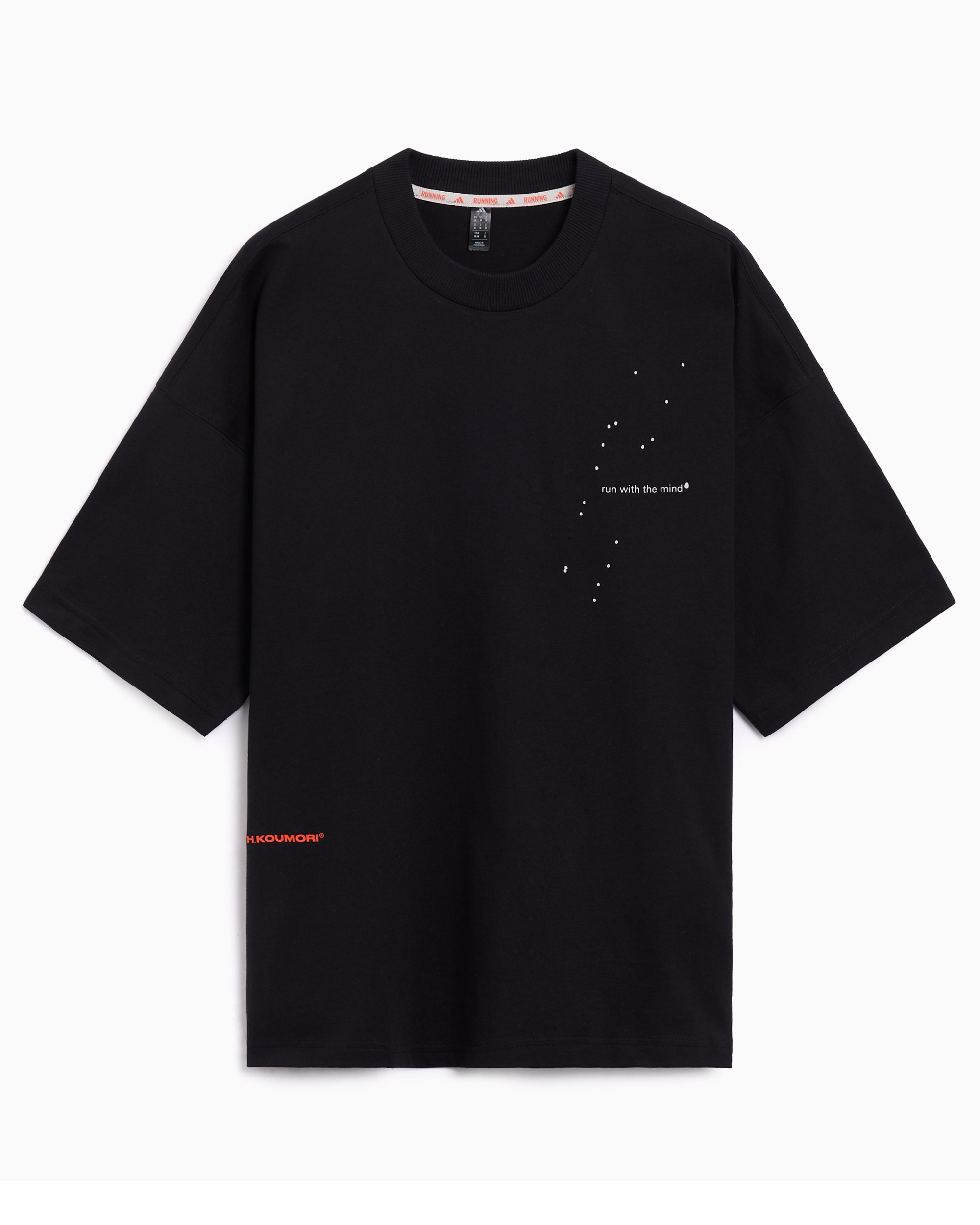 adidas × H.Koumori ランニングシャツ adidas Adi365 H.Koumori Running Tee - Black | Free Shipping