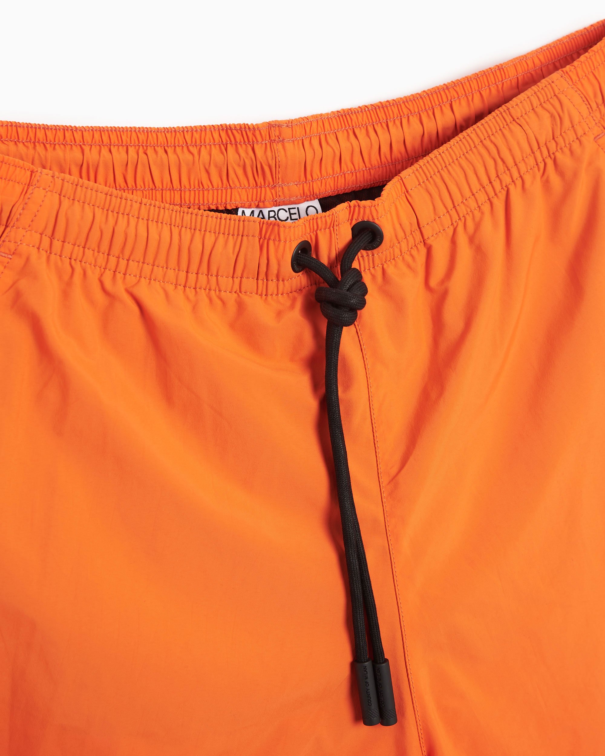 Marcelo Burlon Colorful Cross Men's Swimshorts Arancione