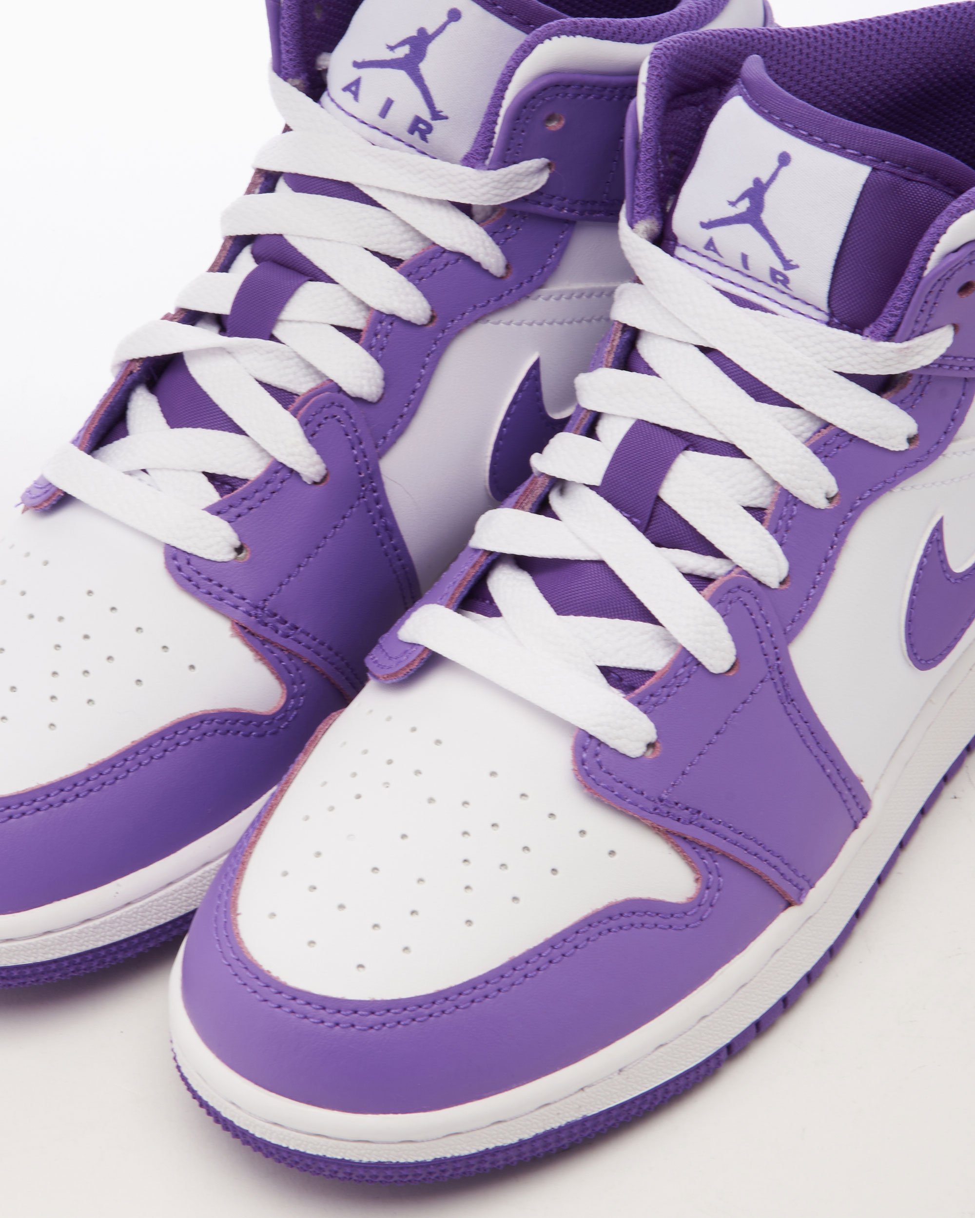 Air Jordan 1 Mid GS Morado DQ8423 511 FOOTDISTRICT