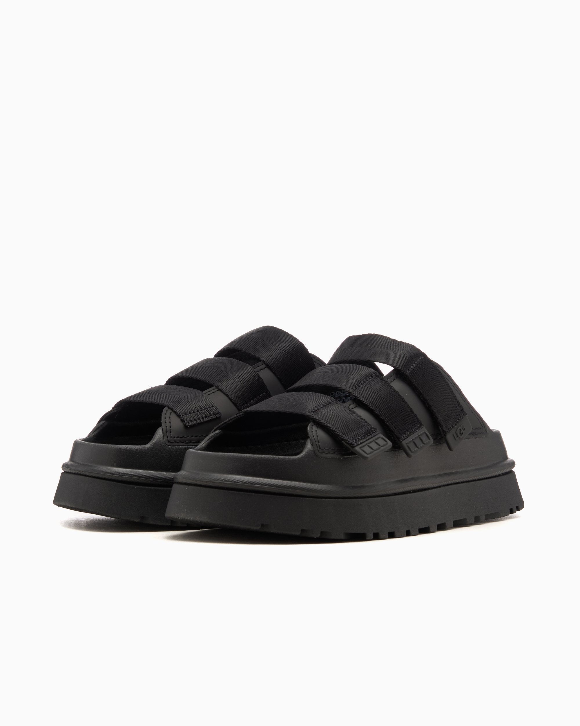 UGG® Women's GoldenGlow Slide Black 1167430-BLK | FOOTDISTRICT UGG® Women's GoldenGlow Slide Black 1167430-BLK | FOOTDISTRICT