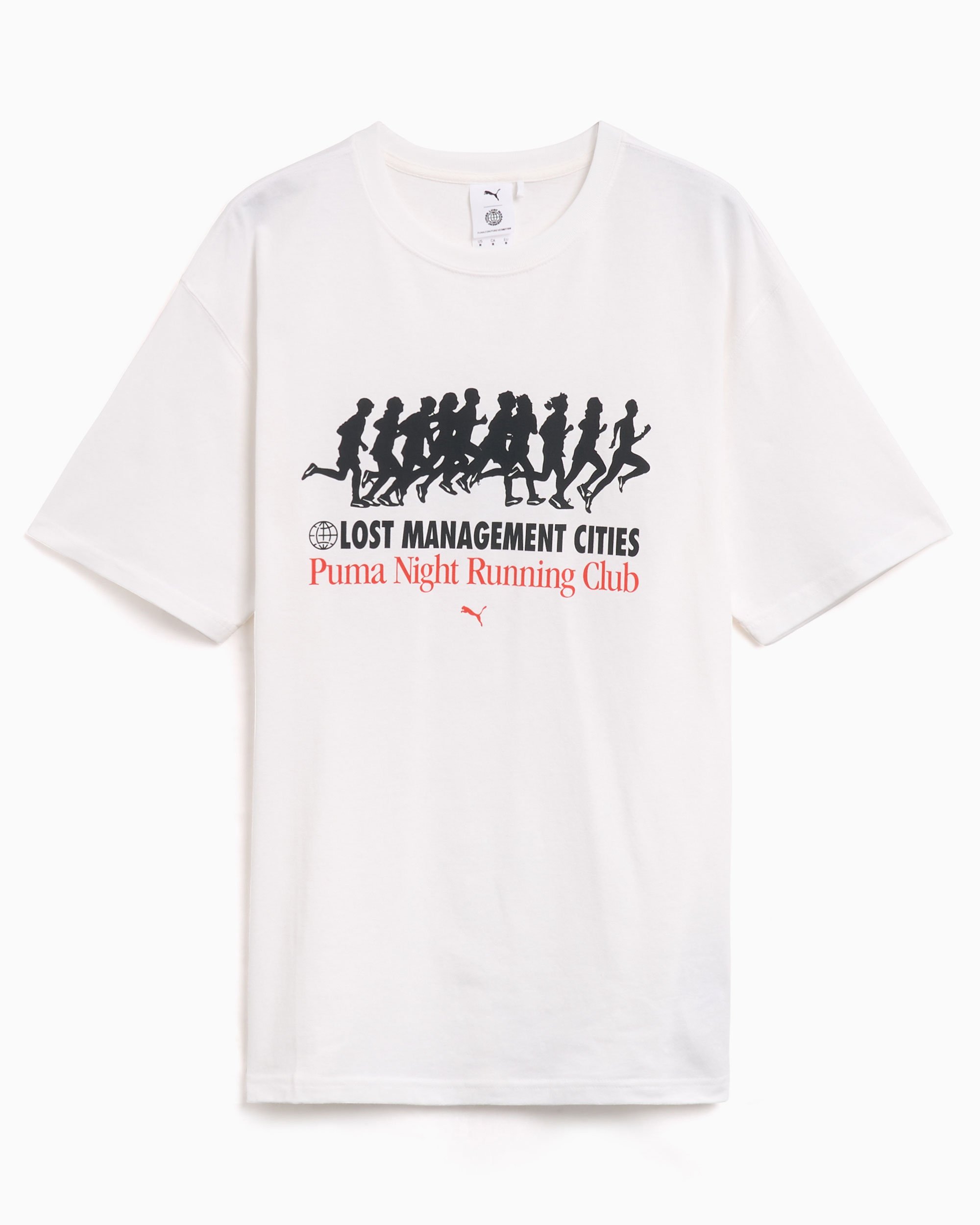 [ LMC ]★LMC X PUMA MOTION TEE Camiseta PUMA x LMC Men's Graphic T-Shirt para hombre Blanco