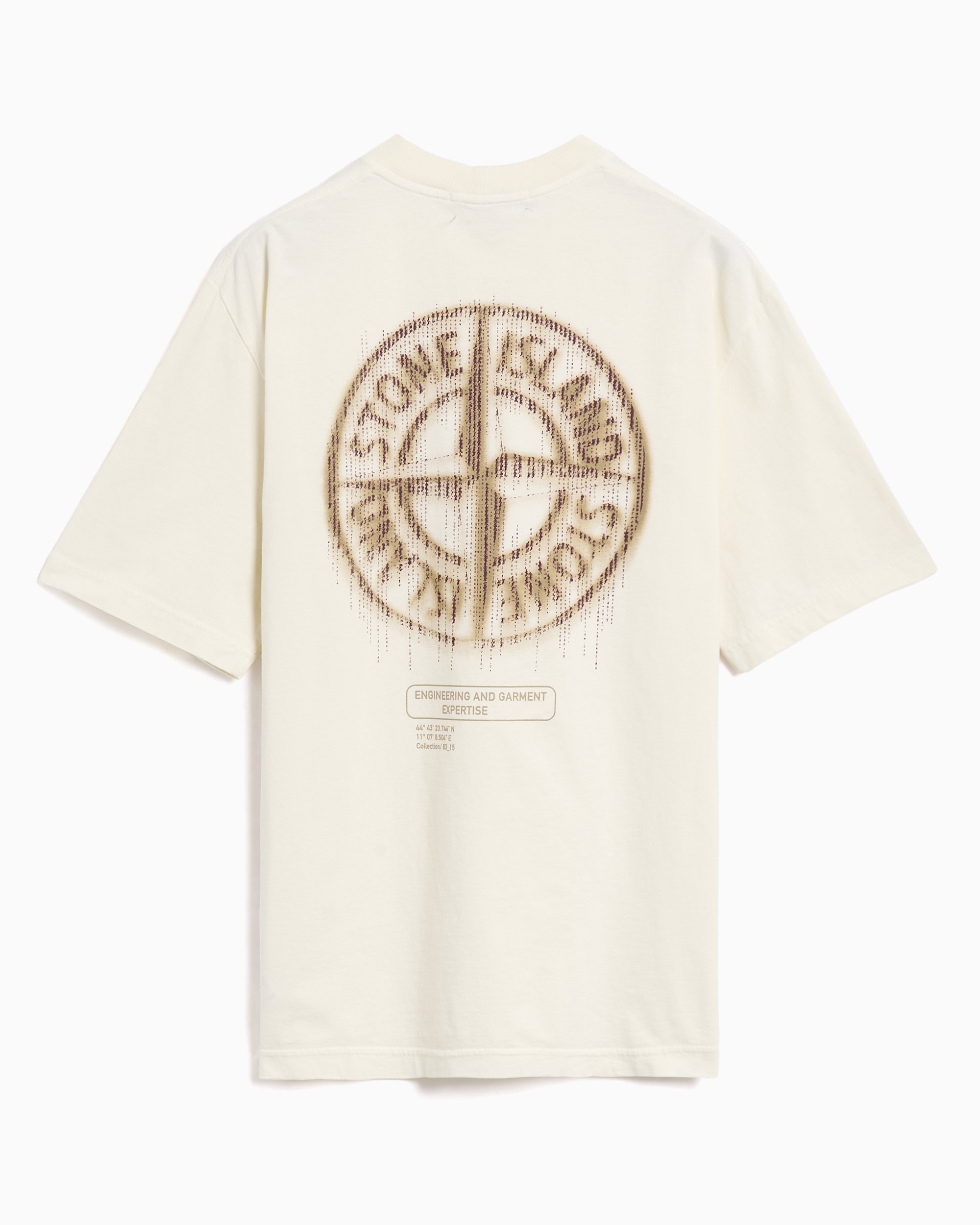 Stone Island Graphic Men's T-Shirt White K2S152100037S0197-V0093