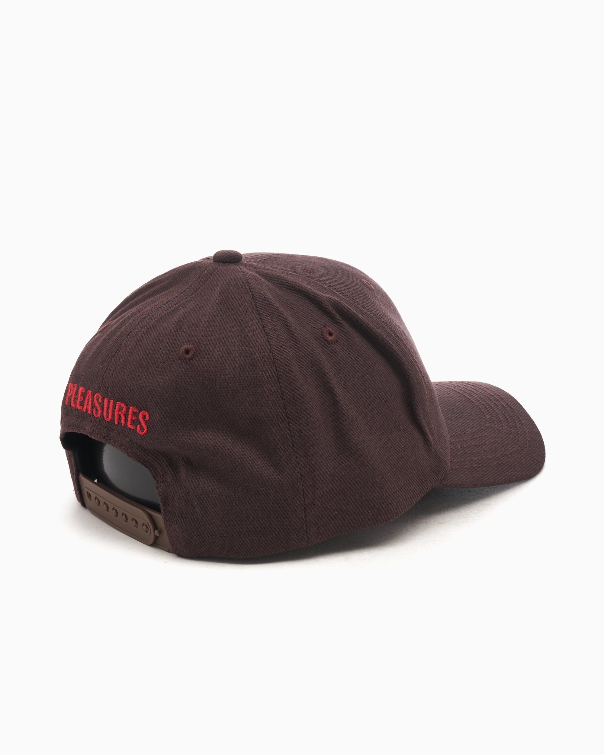 【PLEASURES】 HEART SNAPBACK Brown Buy Pleasures Heart Snapback 'Brown' - P24F019 BROW | GOAT
