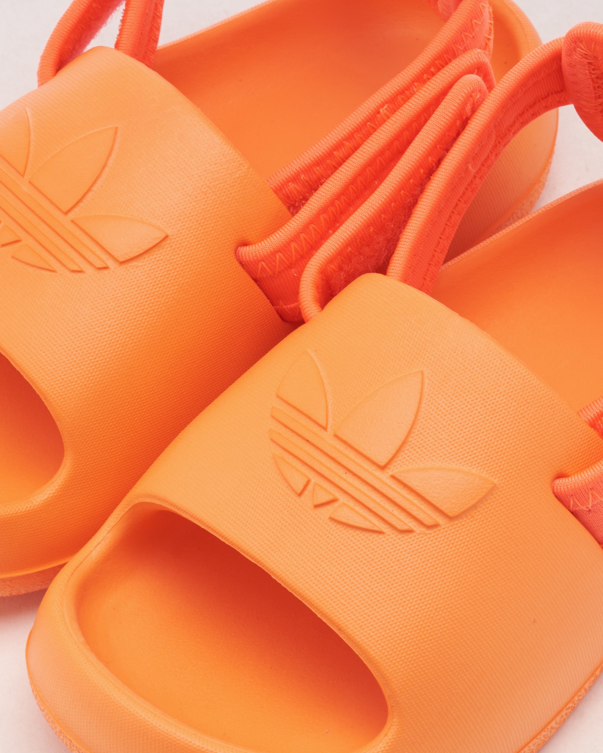 Oranje adidas slippers outlet