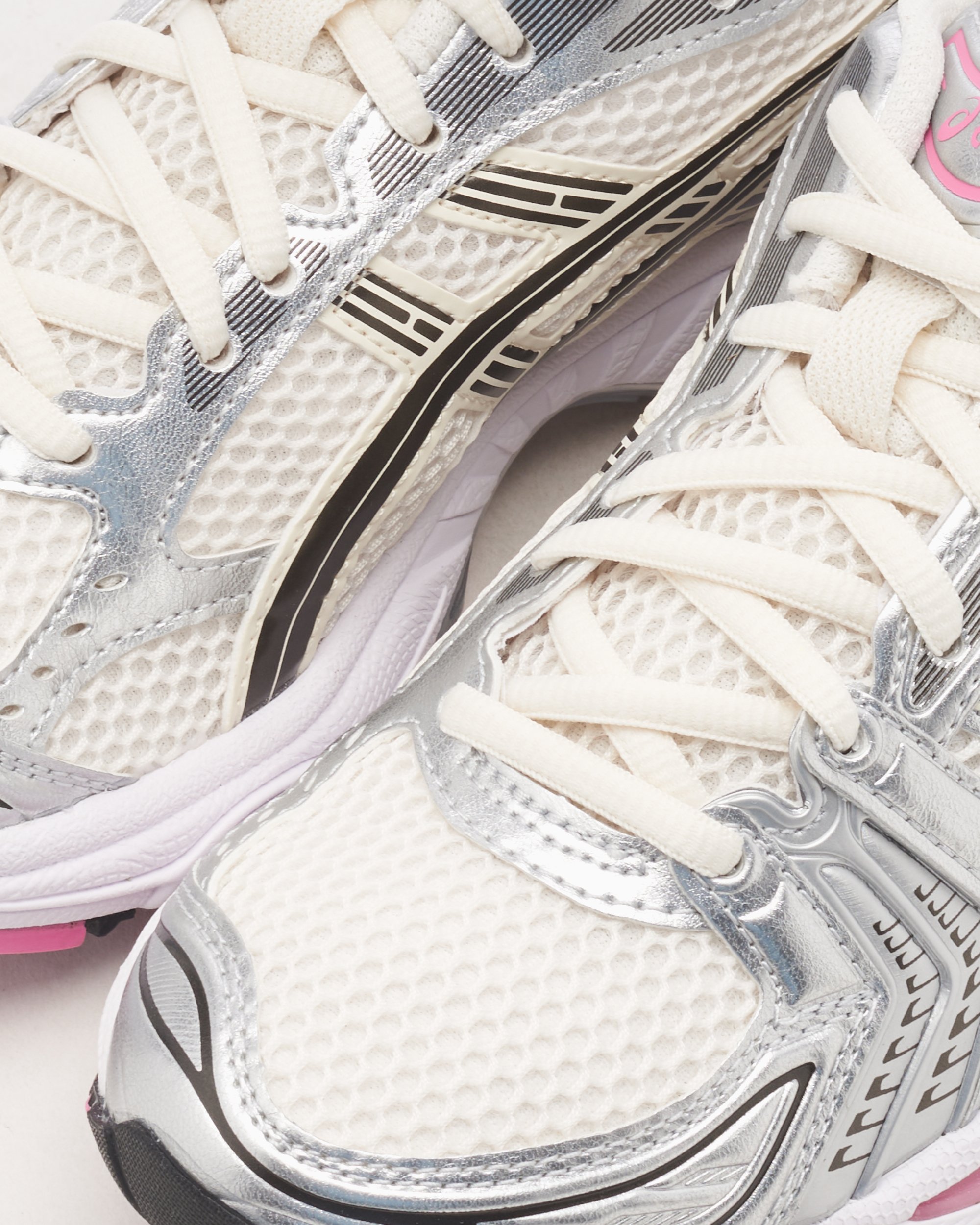 ASICS Gel Kayano 14 Cream Sweet Pink Grigio 1203A537 103 FOOTDISTRICT