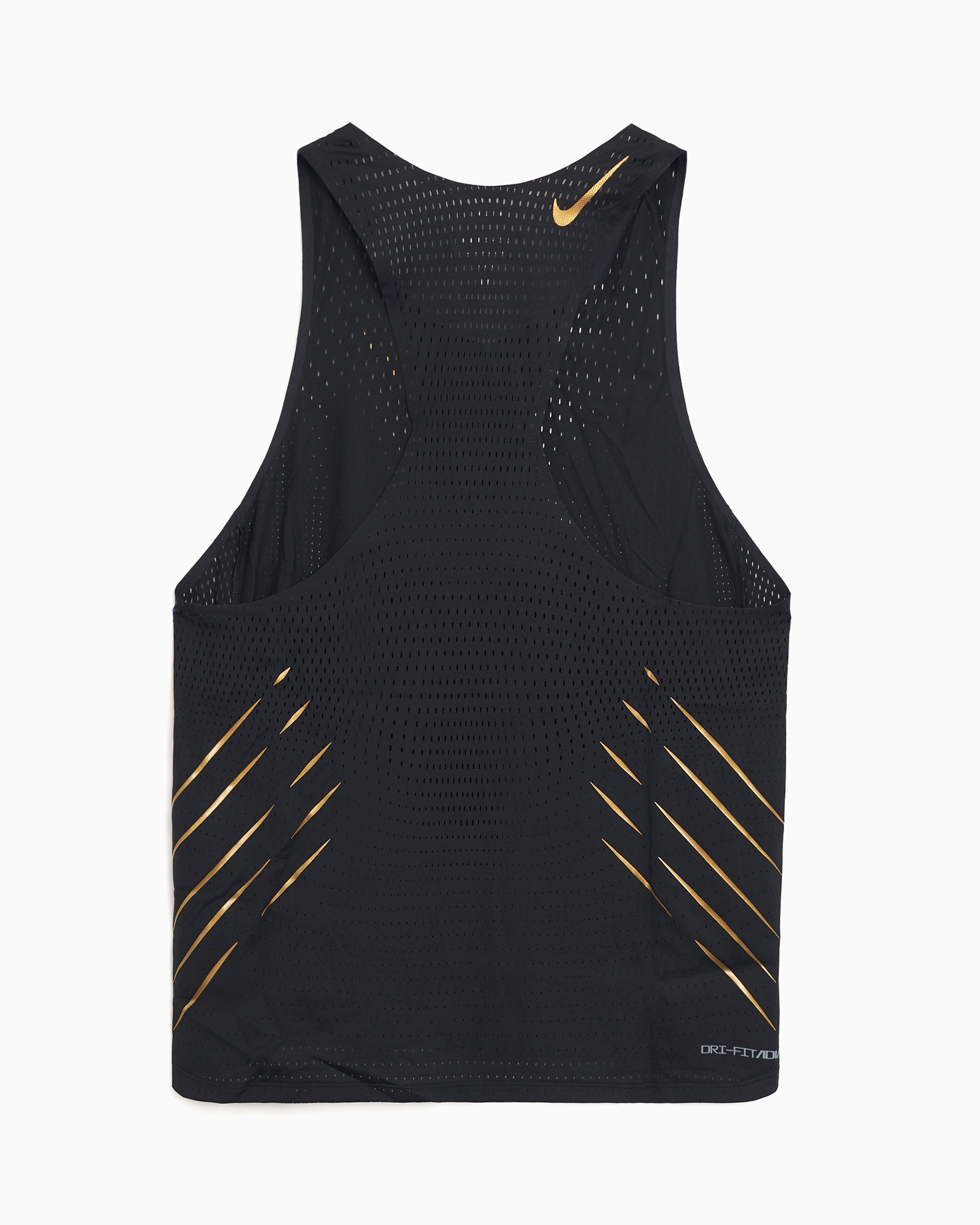Nike Dri-FIT ADV AeroSwift Men's Small Running Tank - Black