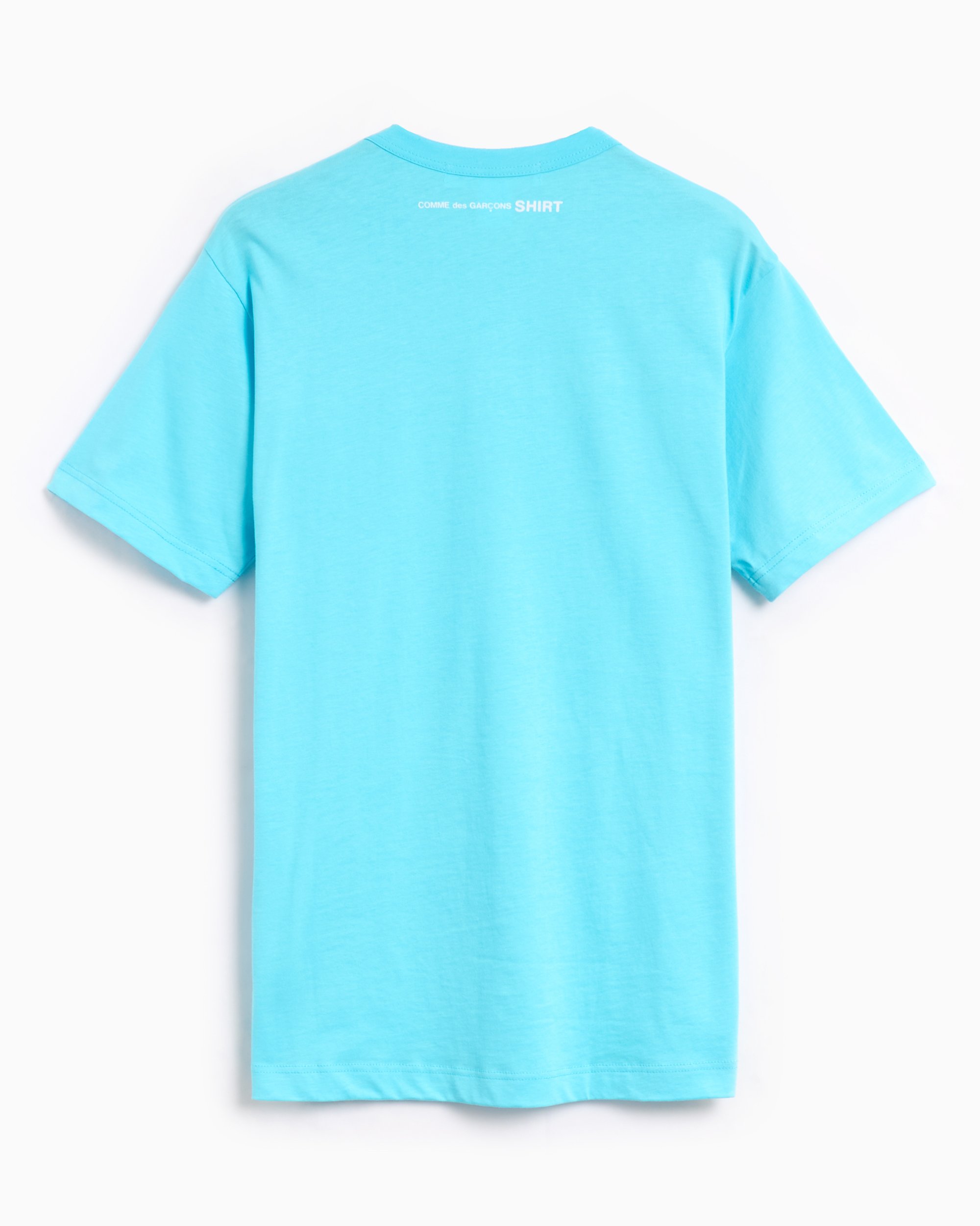 Comme Des Garçons Shirt Men's Knit T- Shirt Men's T-Shirt Blue FN