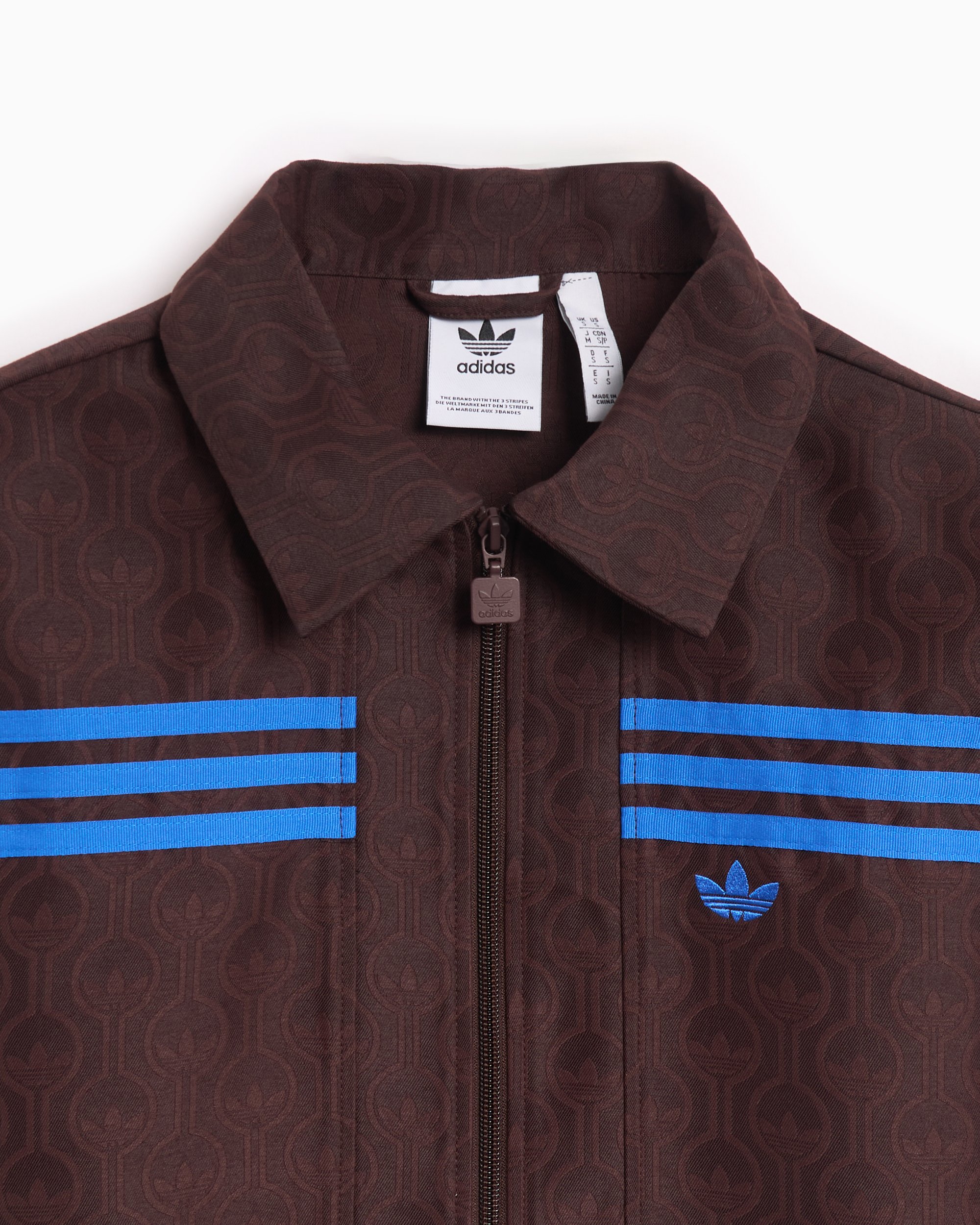 adidas Originals Club Men s Jacket Brown JN5958 FOOTDISTRICT