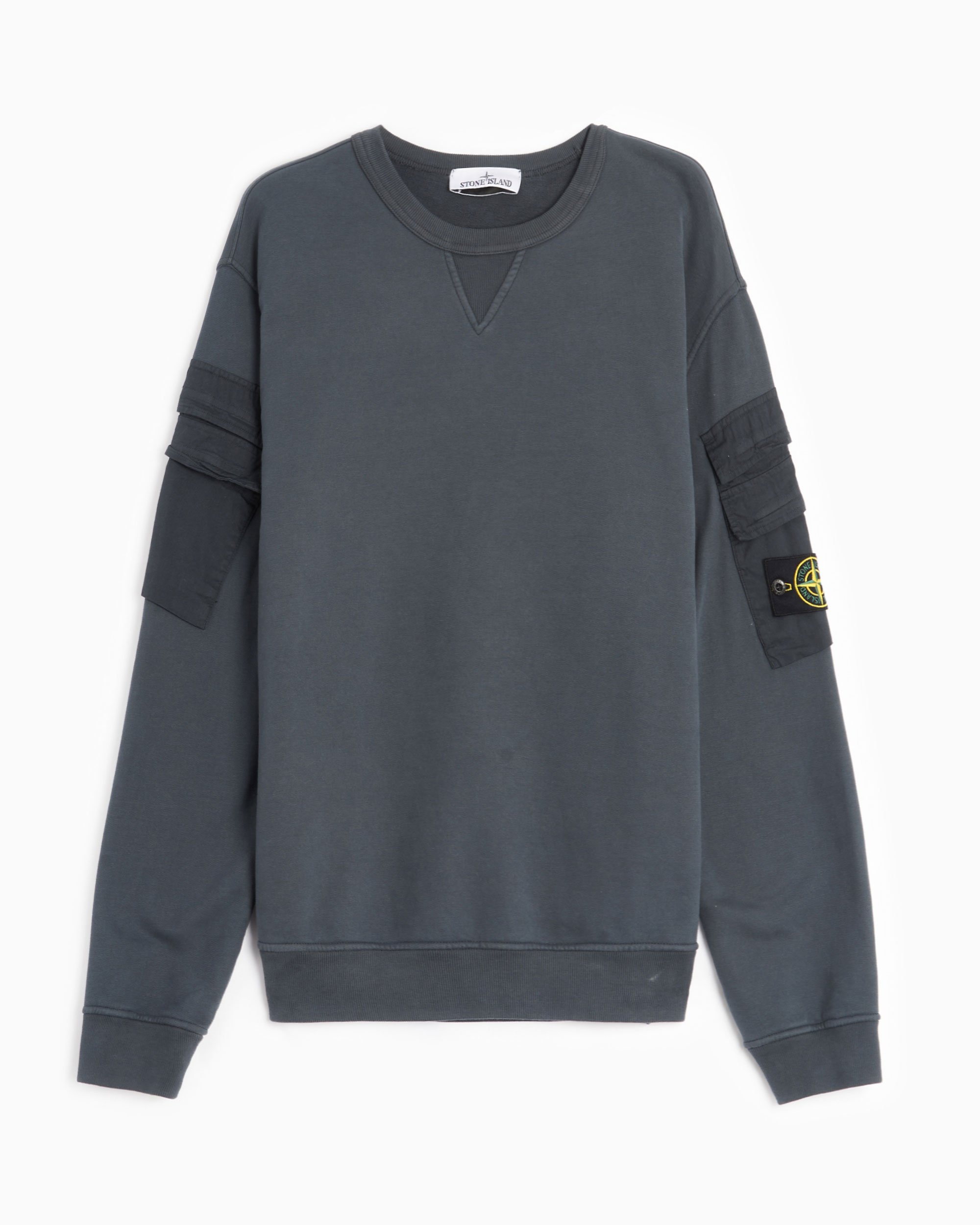 Stone island sweatshirt sale mens best sale