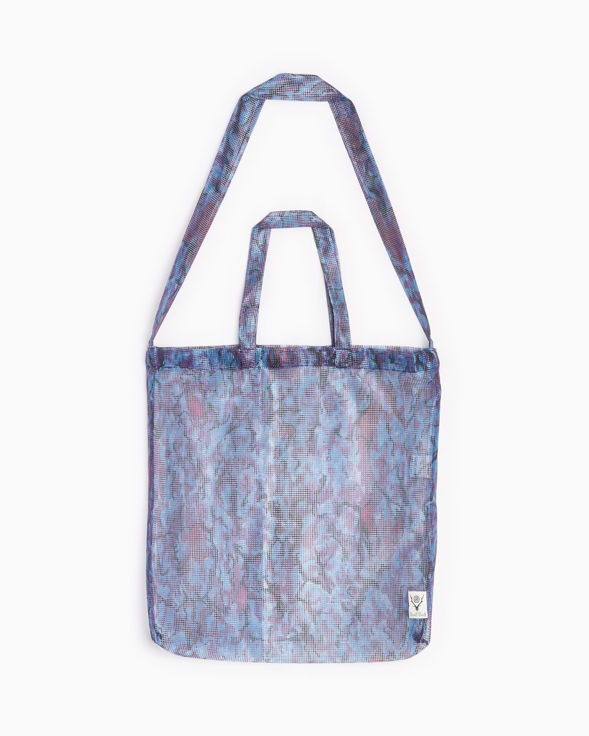 【 大感謝セール】 Heavyweight West8 South2 Mesh MR662 Blue Bag Grocery Unisex バッグ