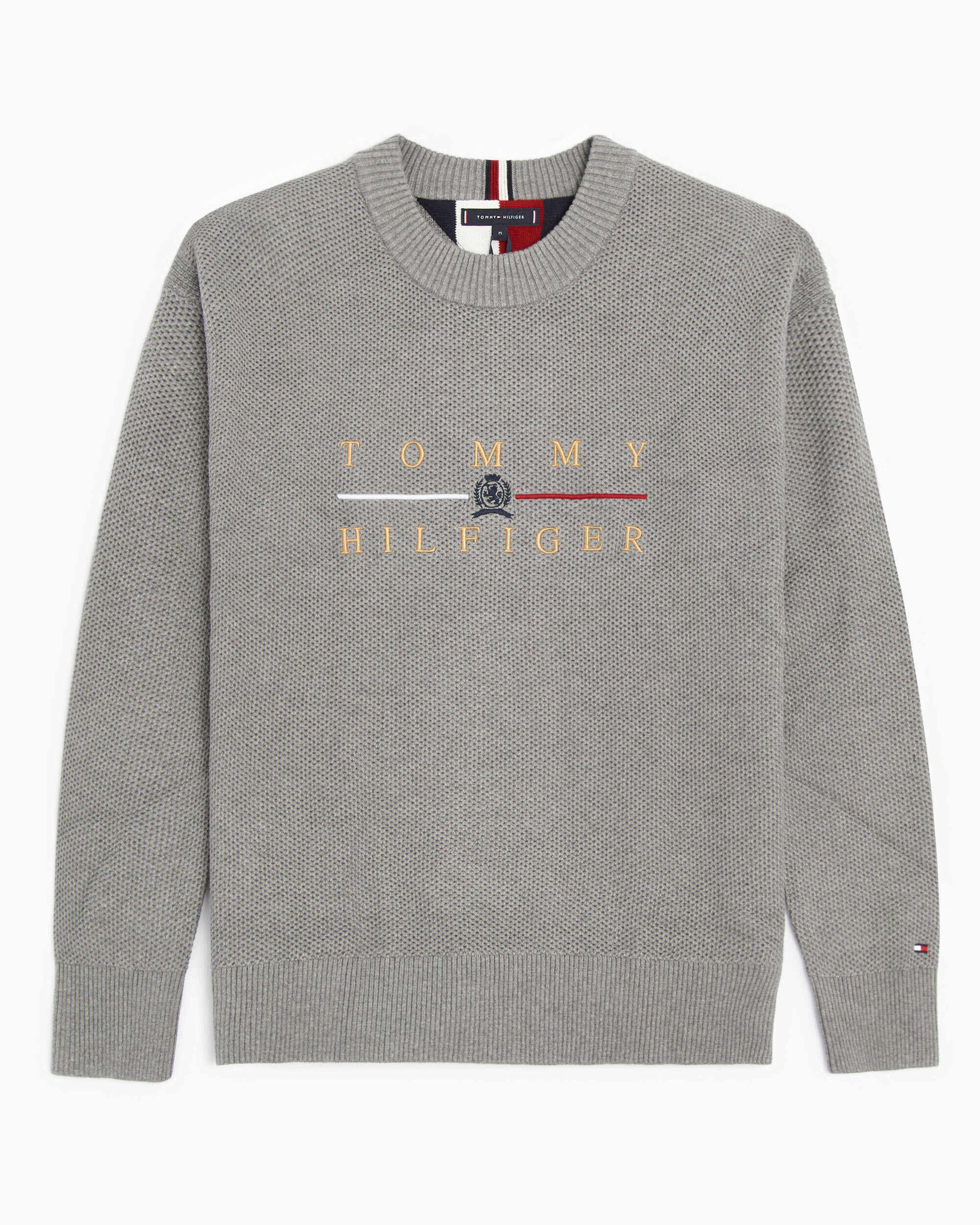 Tommy icons clearance chunky sweater