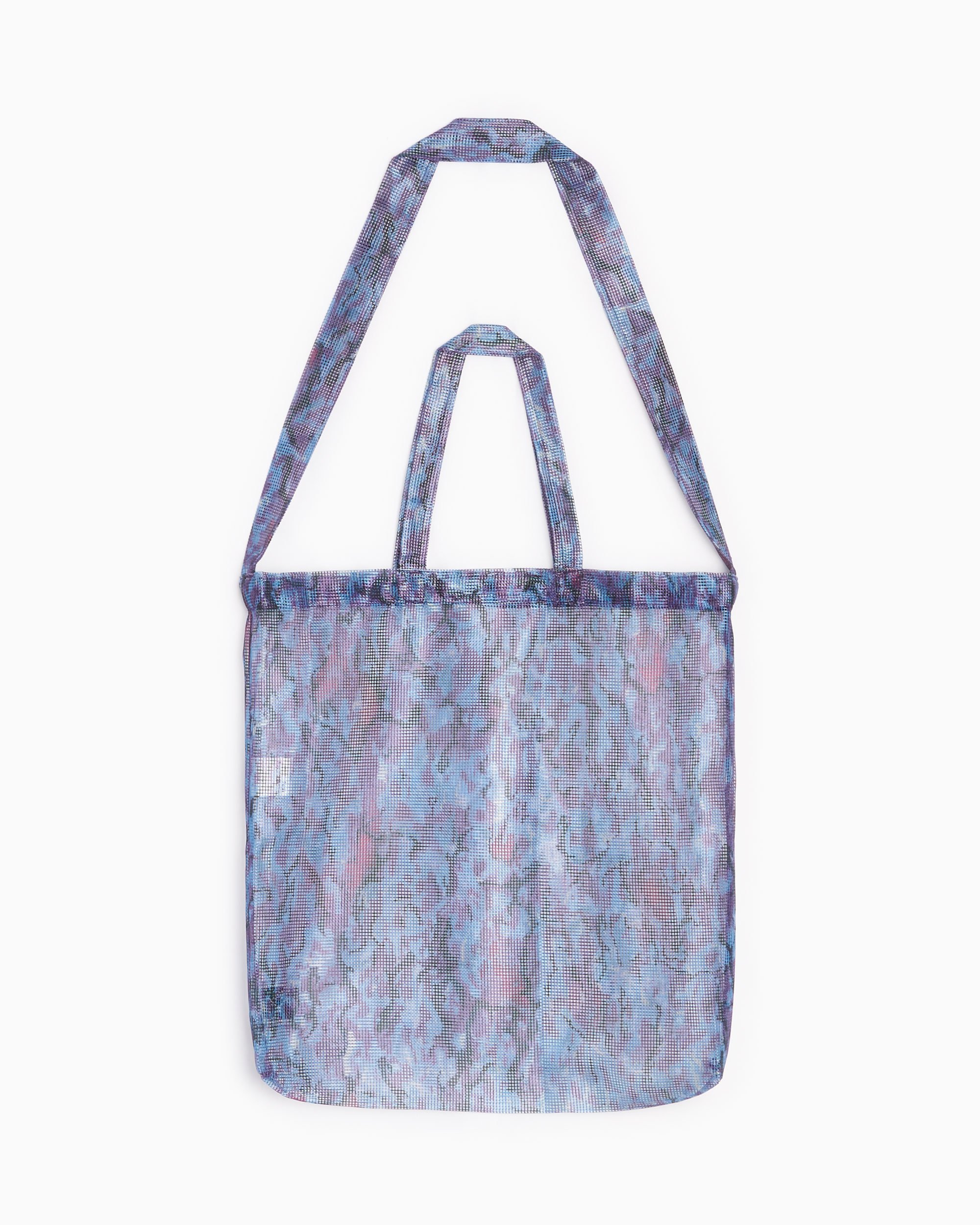 South2 West8 Heavyweight Mesh Unisex Grocery Bag Blue MR662
