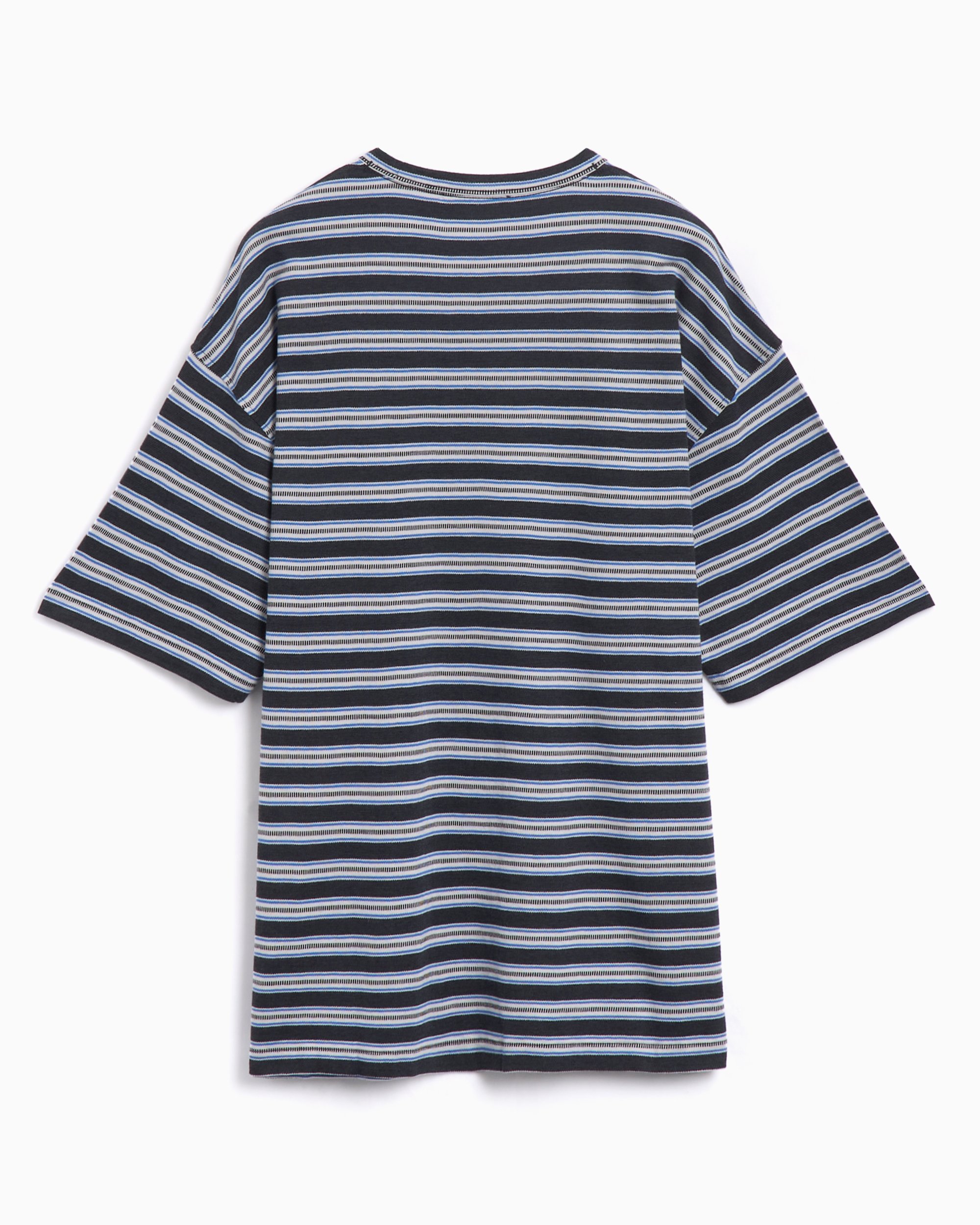YMC Triple T Men's Stripe T-Shirt Oversize Men's T-Shirt