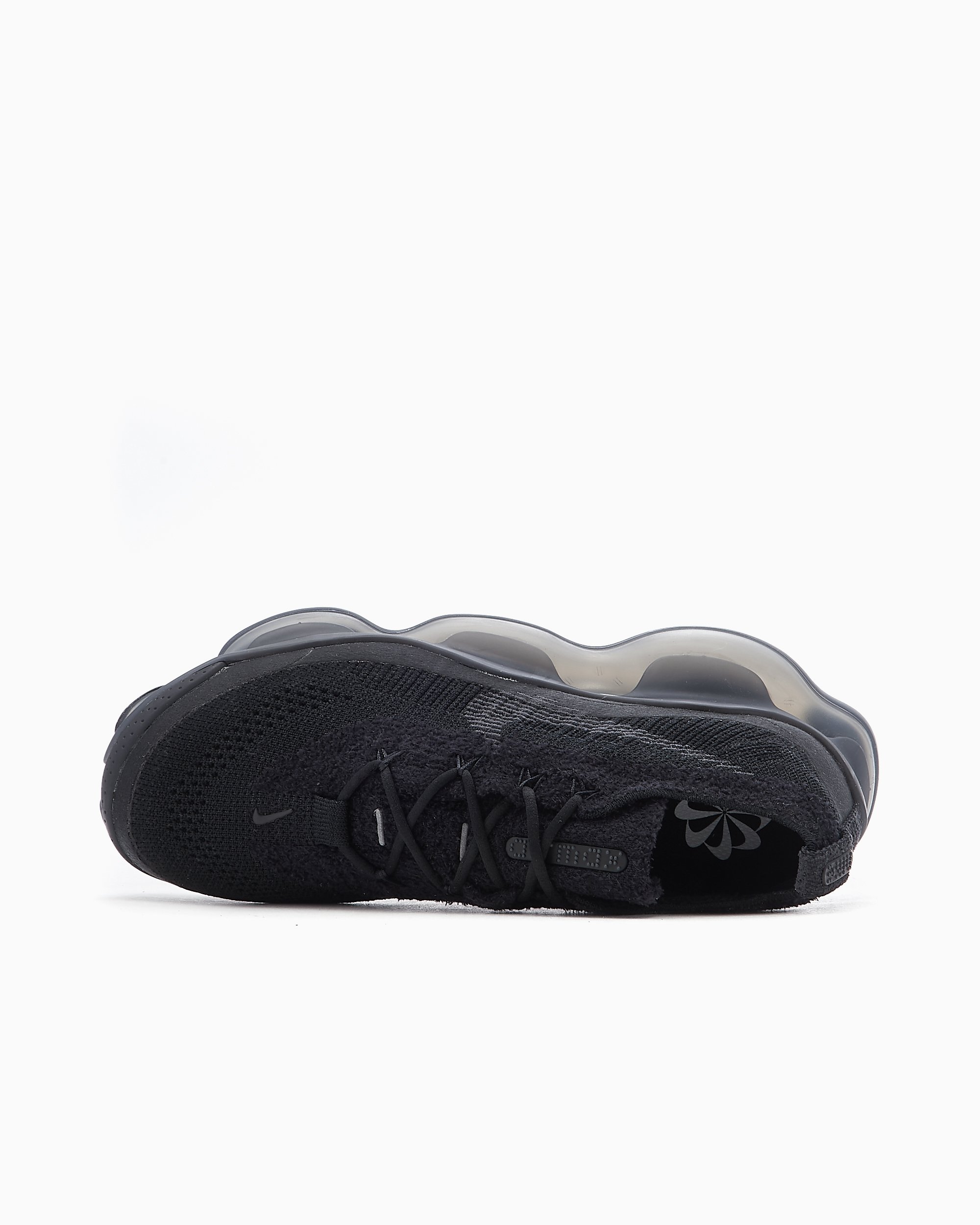 Nike Women s Air Max Scorpion Flyknit Triple Black Black DJ4702 002 FOOTDISTRICT