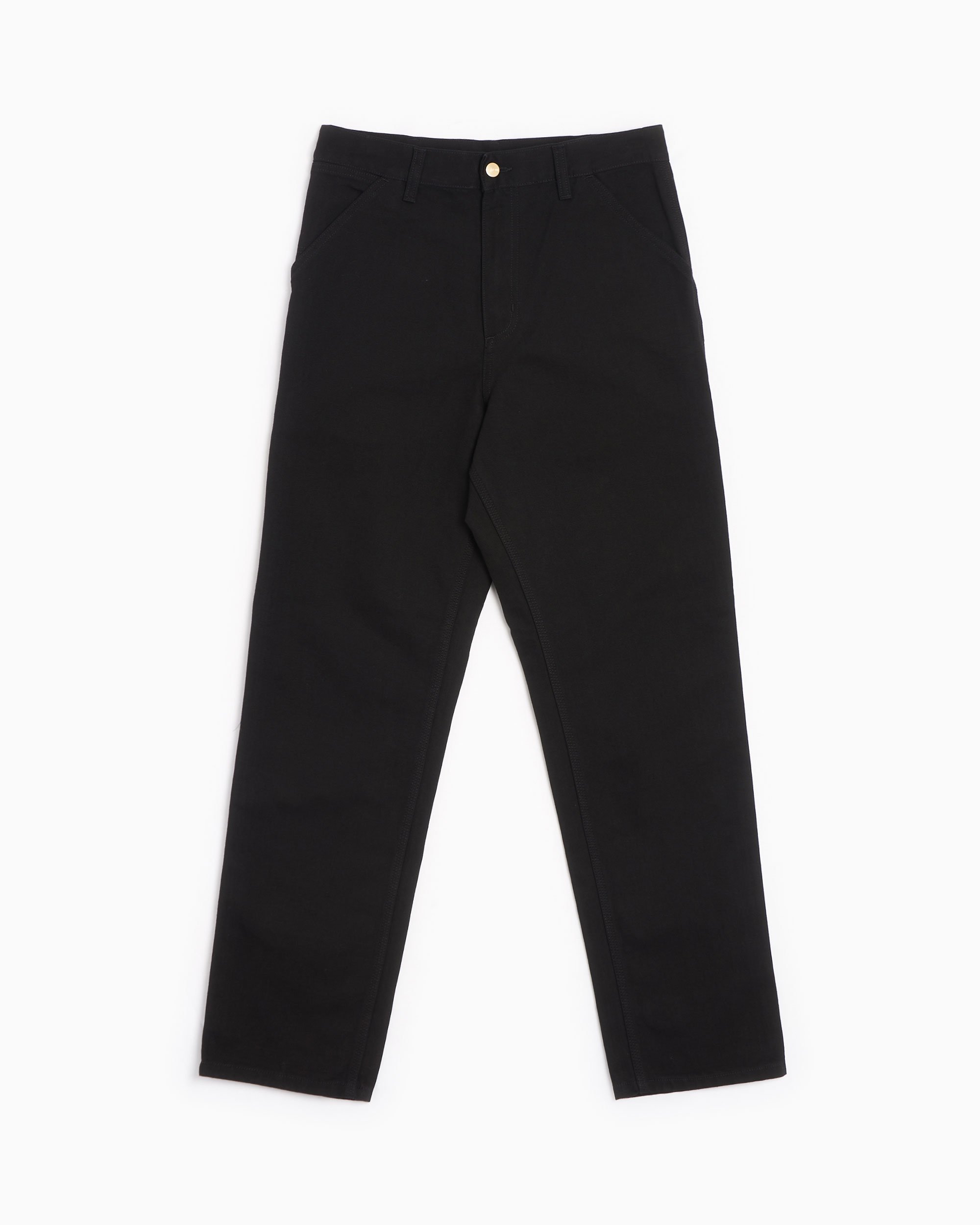 パンツ carhartt wip black biboverall Carhartt WIP Single Knee Men's Pants Relaxed Men's Chino