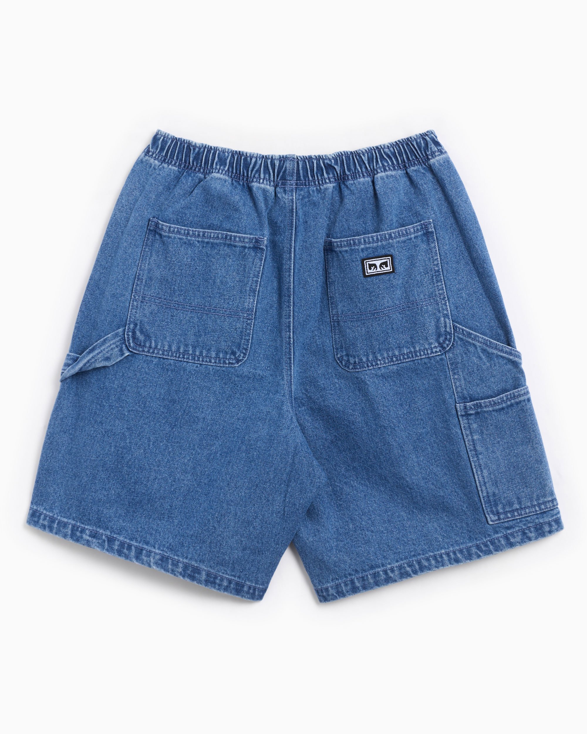 OBEY Clothing Easy Men's Denim Relaxed Carpenter Shorts Relaxed