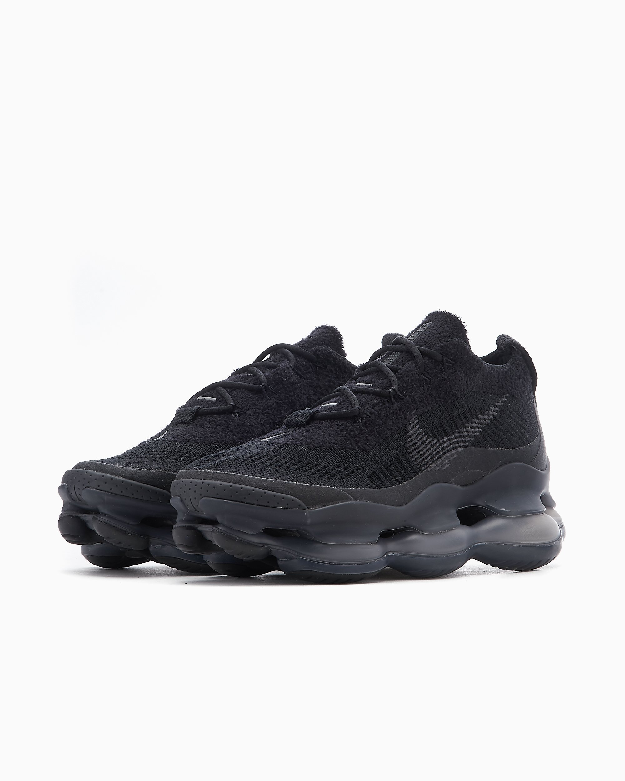 Nike flyknit air sales max womens black