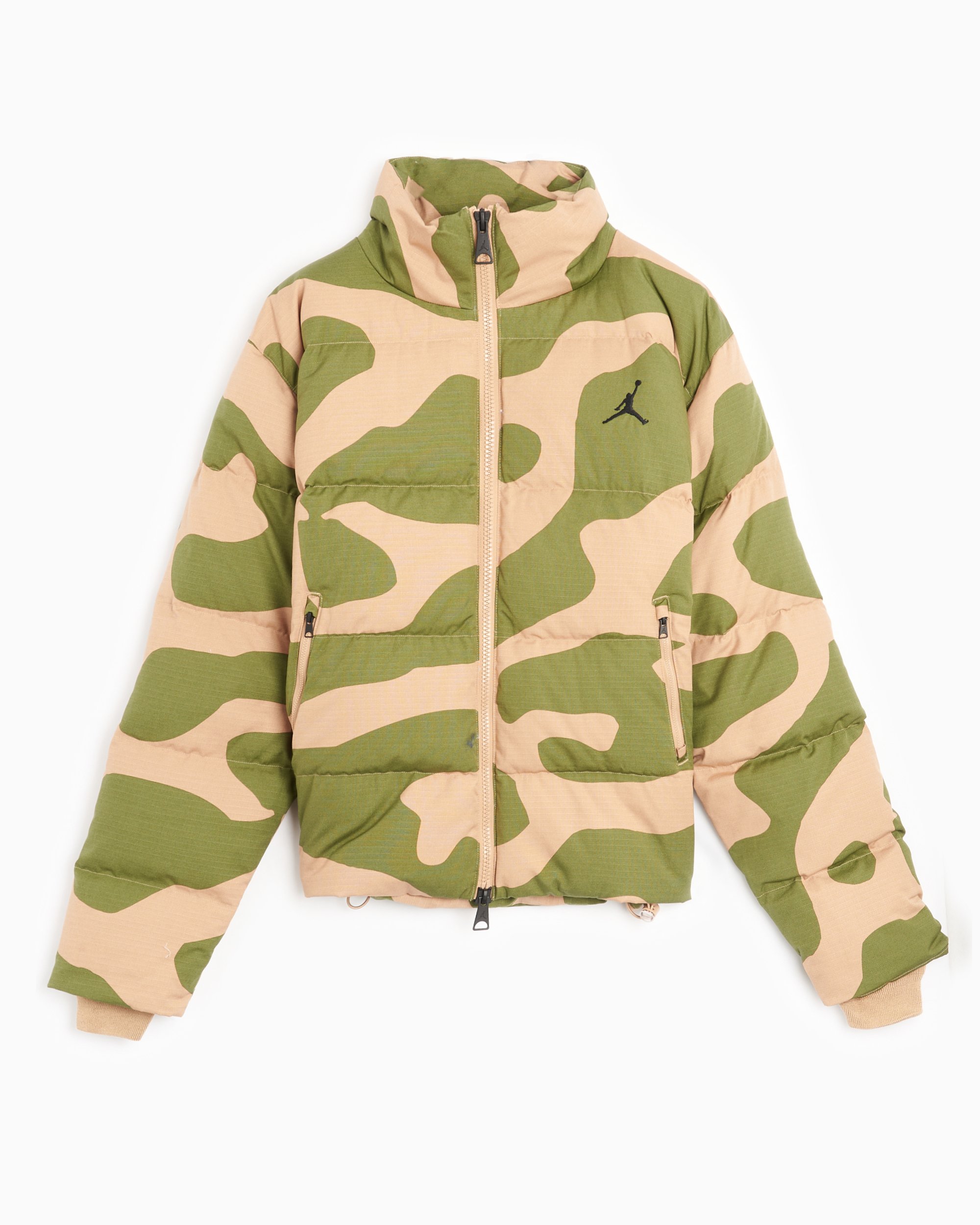 Jordan Flight Heritage Unisex Down Jacket Beige Green FB6988 200