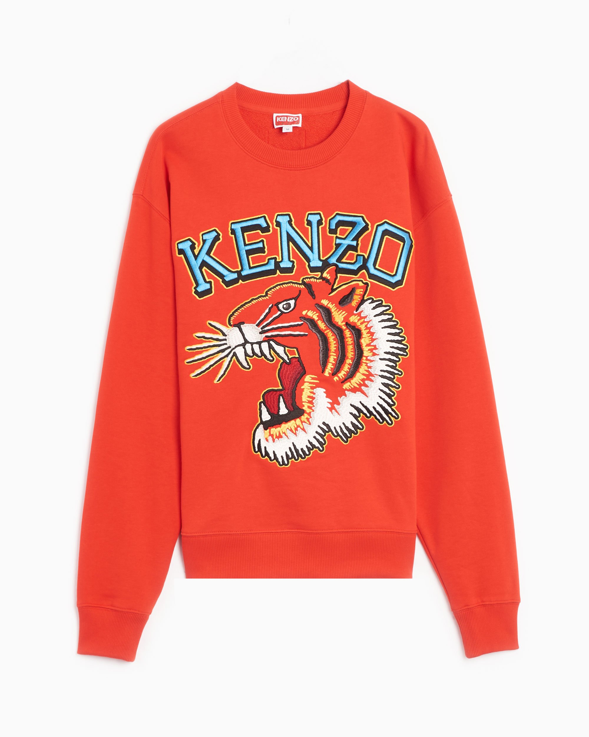 Felpa kenzo bianca e rossa sales