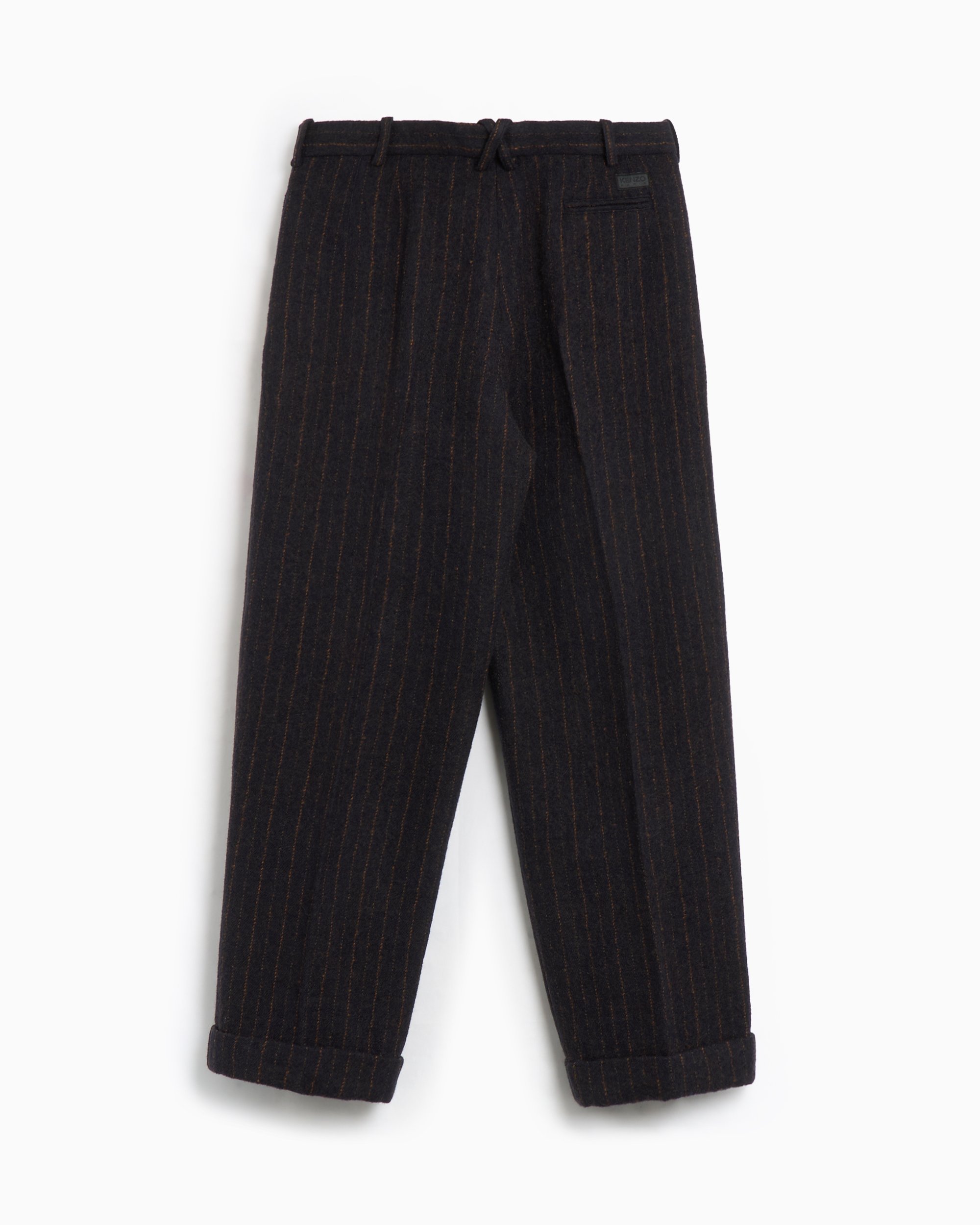 Kenzo Men's Straight Pleated Tailored Pants Men's Pants Black