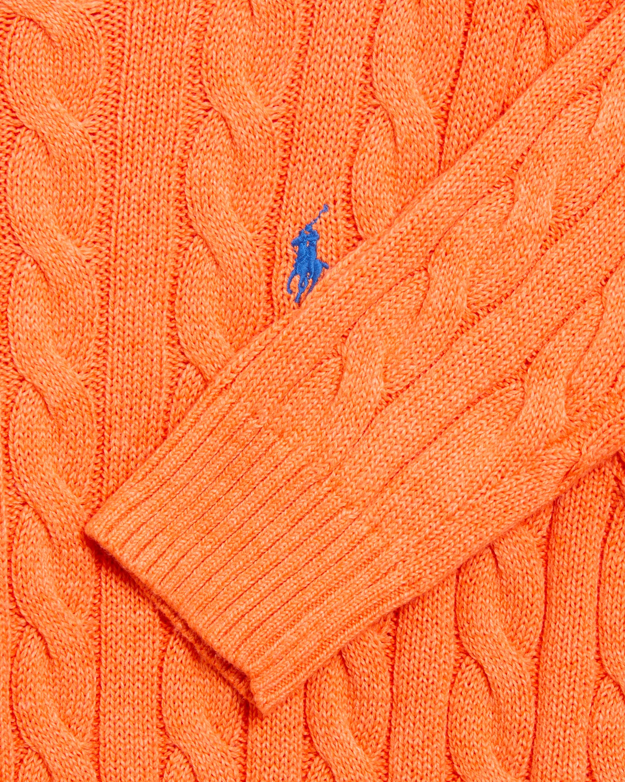 Polo Ralph Lauren Driver Men's Sweater Orange 710775885529
