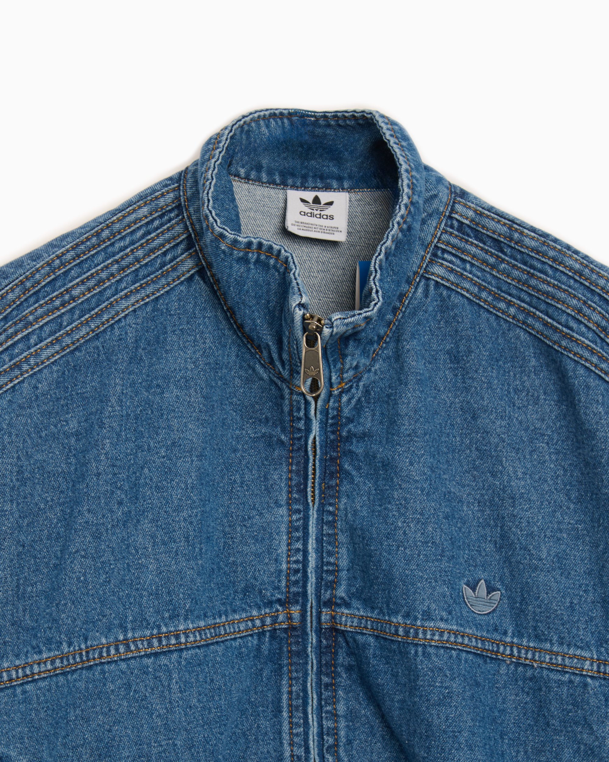 Adidas denim jacket womens shop