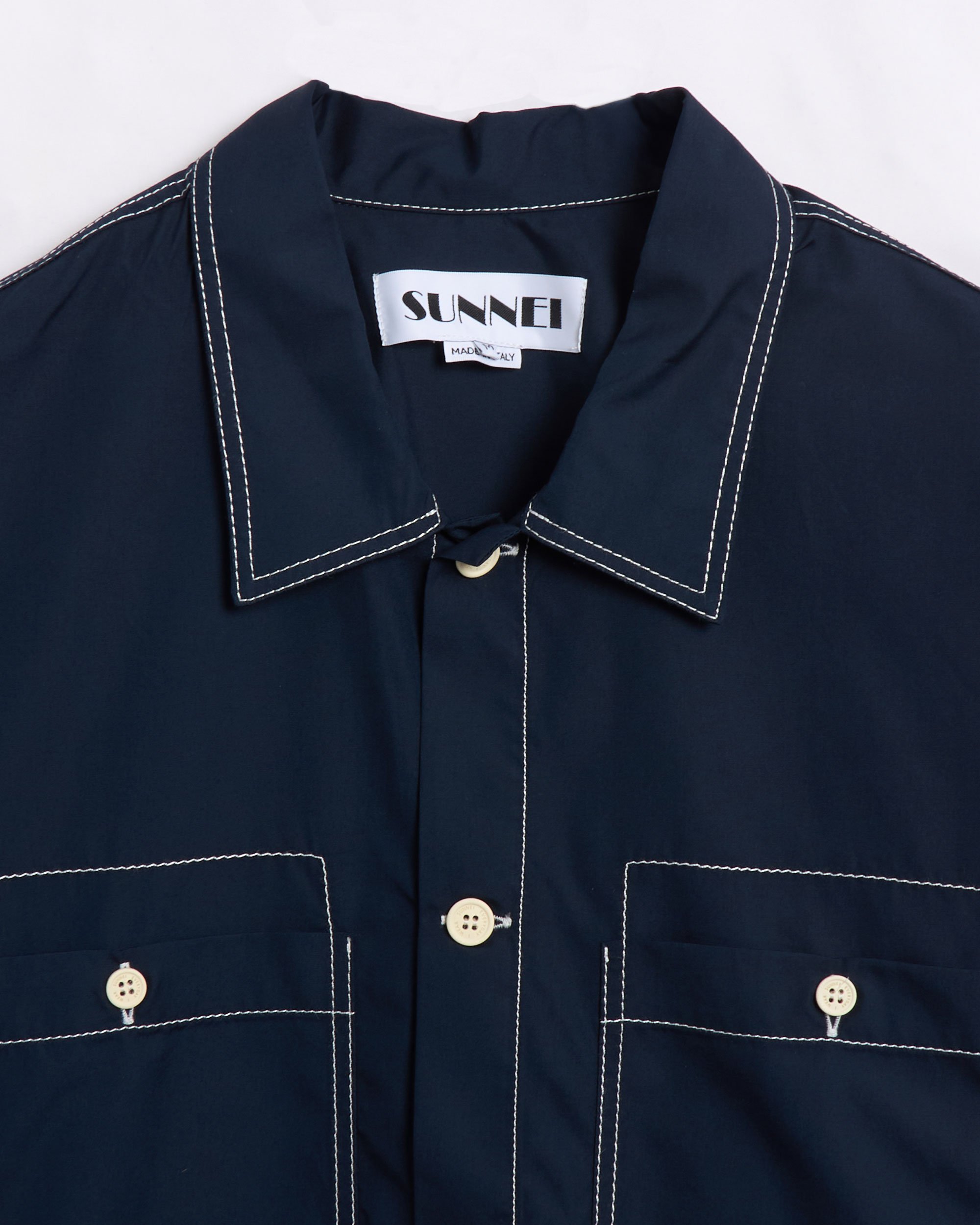 SUNNEI OVER SHIRT W DOUBLE SLEEVES シャツ