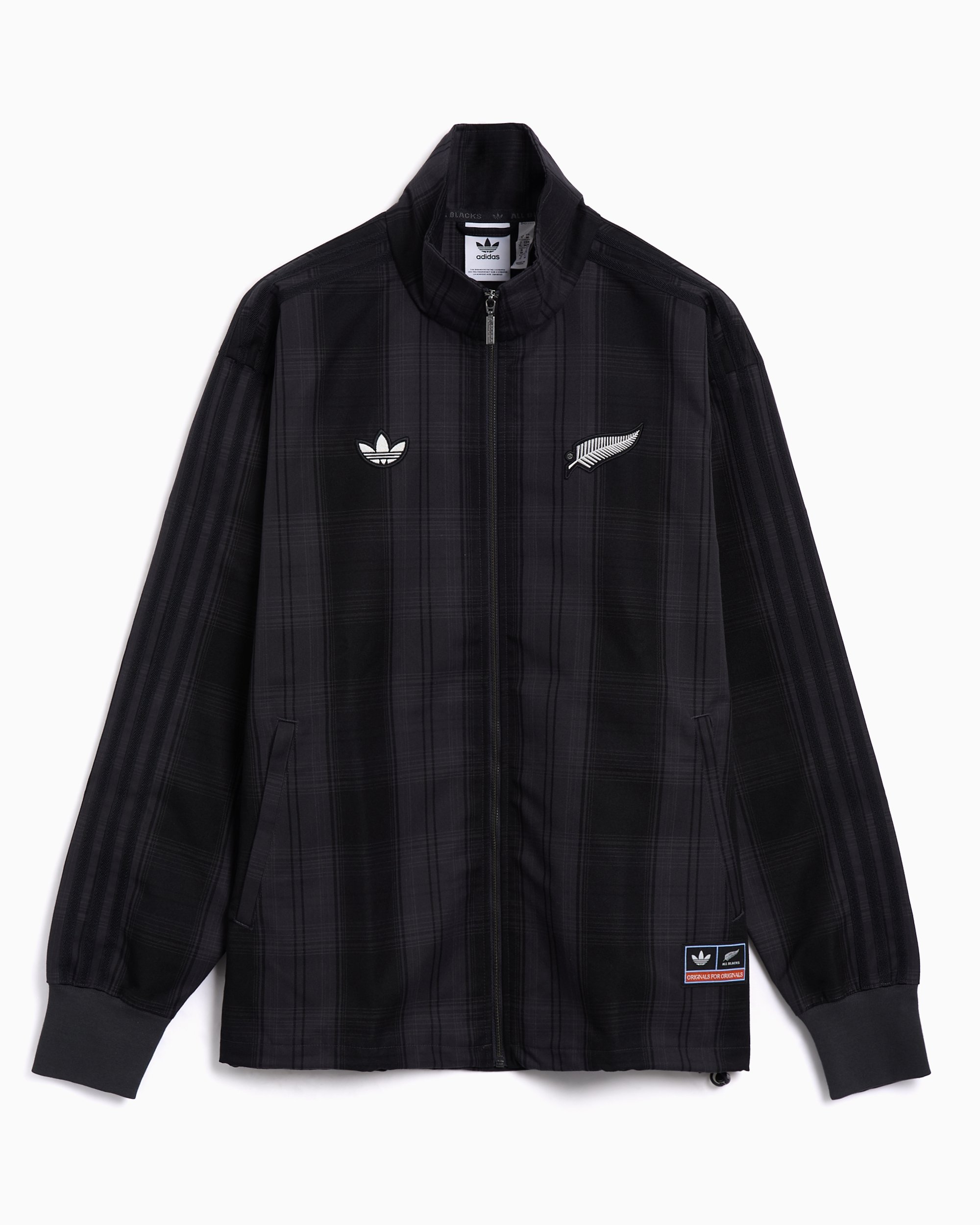 ジャケット・アウター ends and means 23ss track set up XL adidas Originals x All Blacks Firebird Plaid Relaxed Men's Track